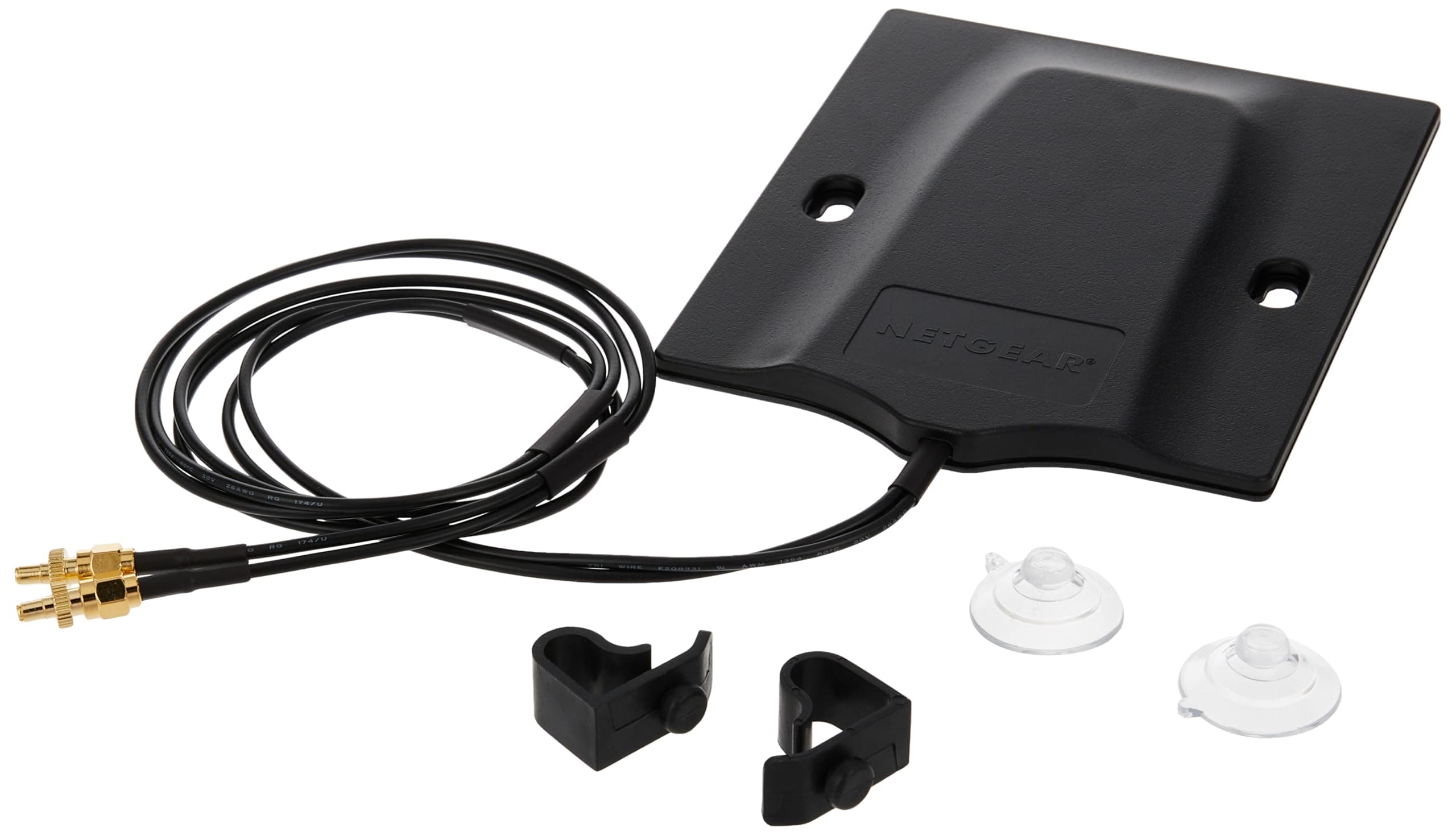 Netgear 6000451 Externe 5G MIMO SMA-/TS9-Antenne (bis zu 2,5 dBi Signalverstärkung für 5G/4G Mobile Hotspots und LTE Router, 4G/5G Antenne, Kabellänge 100 cm mit 2X TS-9 oder SMA-Anschlüssen) Angebot bei HelloDeals