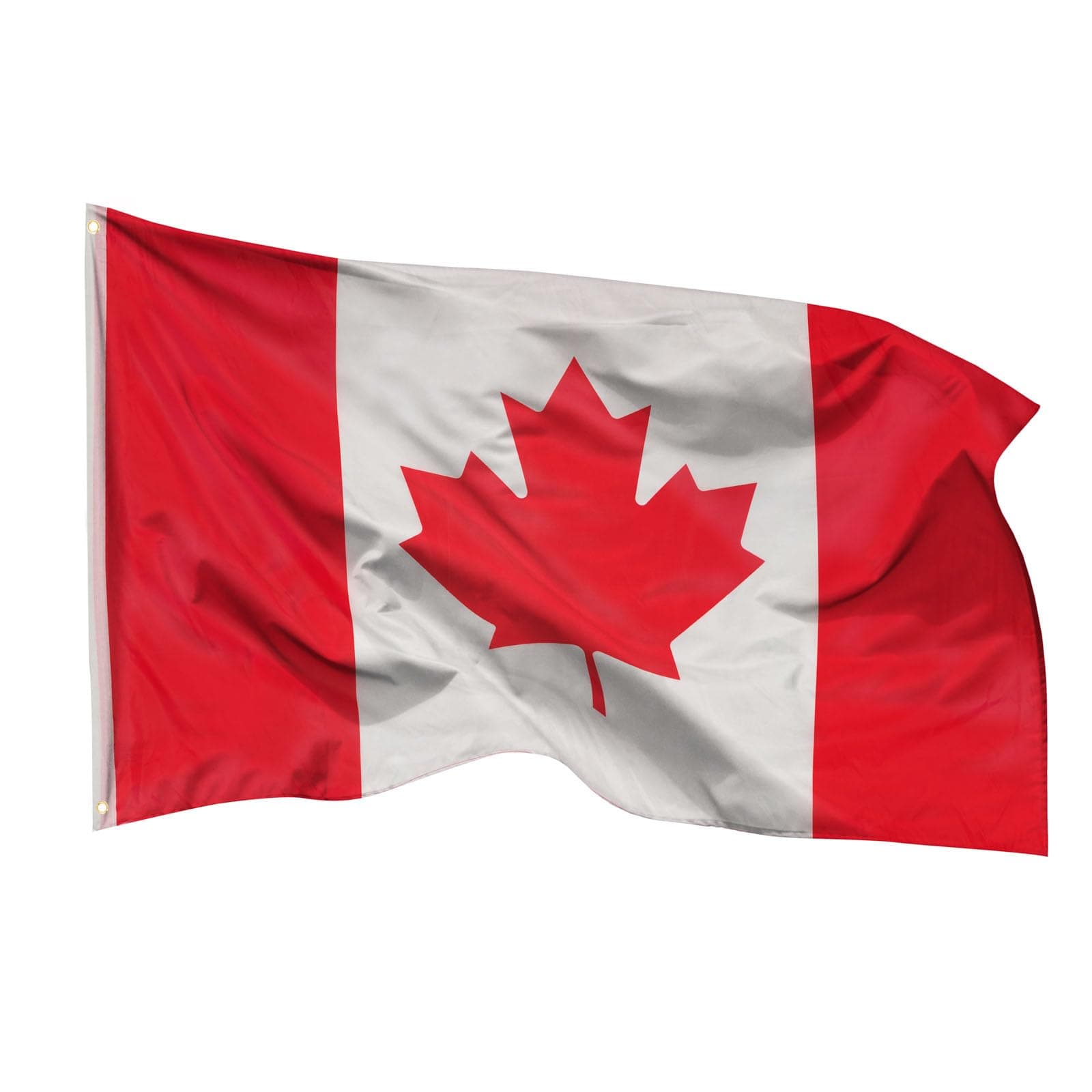 PHENO FLAGS Kanada Flagge 90x150cm - wetterbeständige Fahne mit Messingösen, 100% Polyester, robuste Doppelnaht & in lebendigen Farben - ideal für Flaggen-Liebhaber Angebot bei HelloDeals