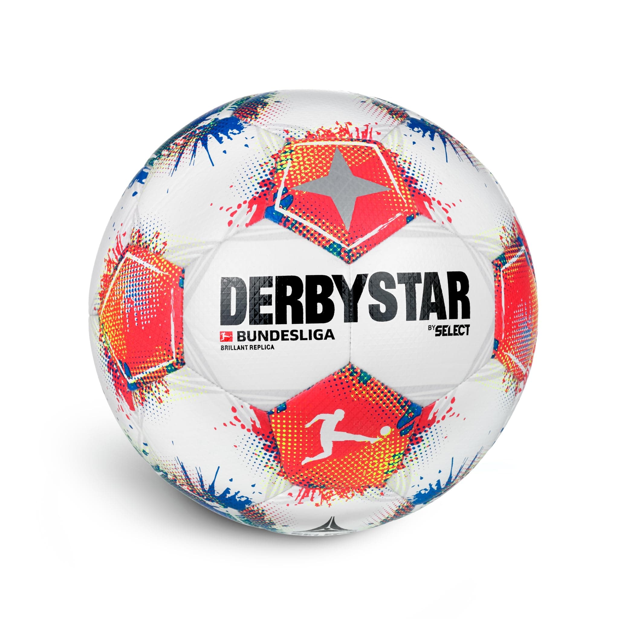 Derbystar Bundesliga Brillant Replica 5 weiss blau rot Angebot bei HelloDeals