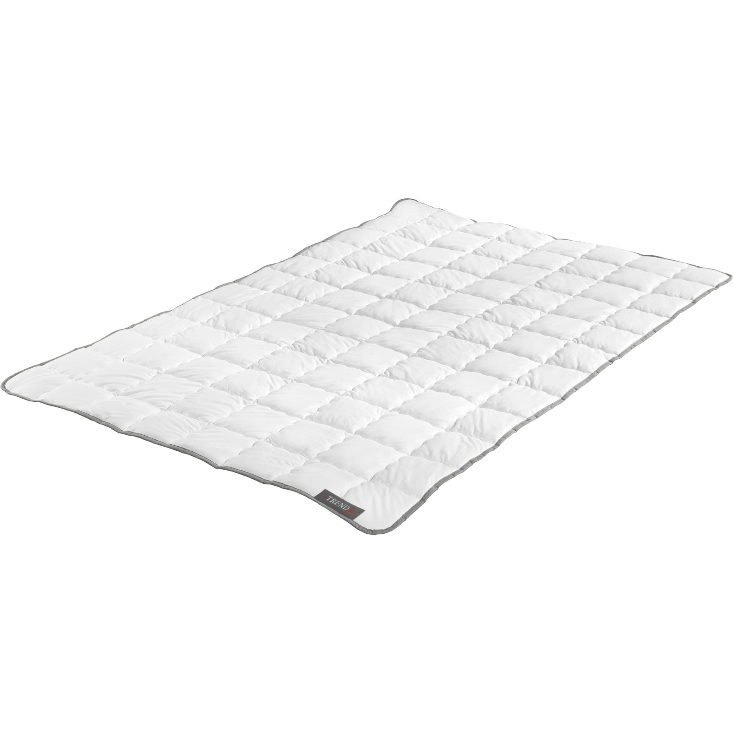 Badenia Trendline leichte Sommerdecke Clean Cotton 135x200 cm – Atmungsaktive & allergikerfreundliche Baumwoll-Bettdecke, Öko-Tex Standard 100, hergestellt nach deutschem Qualitätsstandard 135 x 200 cm Weiß Angebot bei HelloDeals