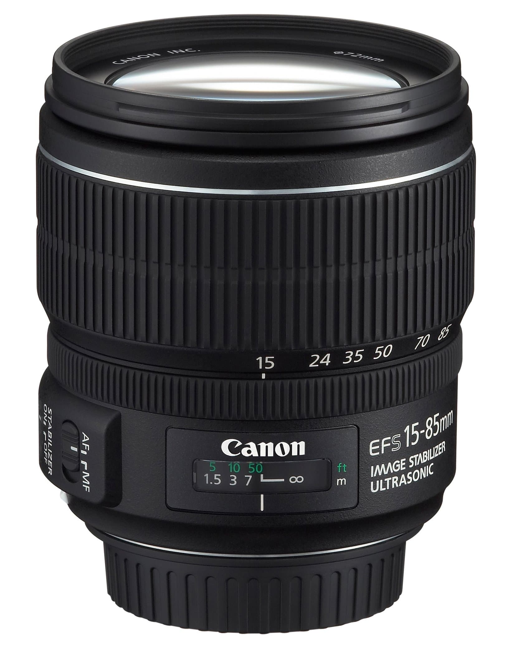 Canon EF-S 15-85 mm f/3.5-5.6 IS USM Lens (Generalüberholt) Angebot bei HelloDeals