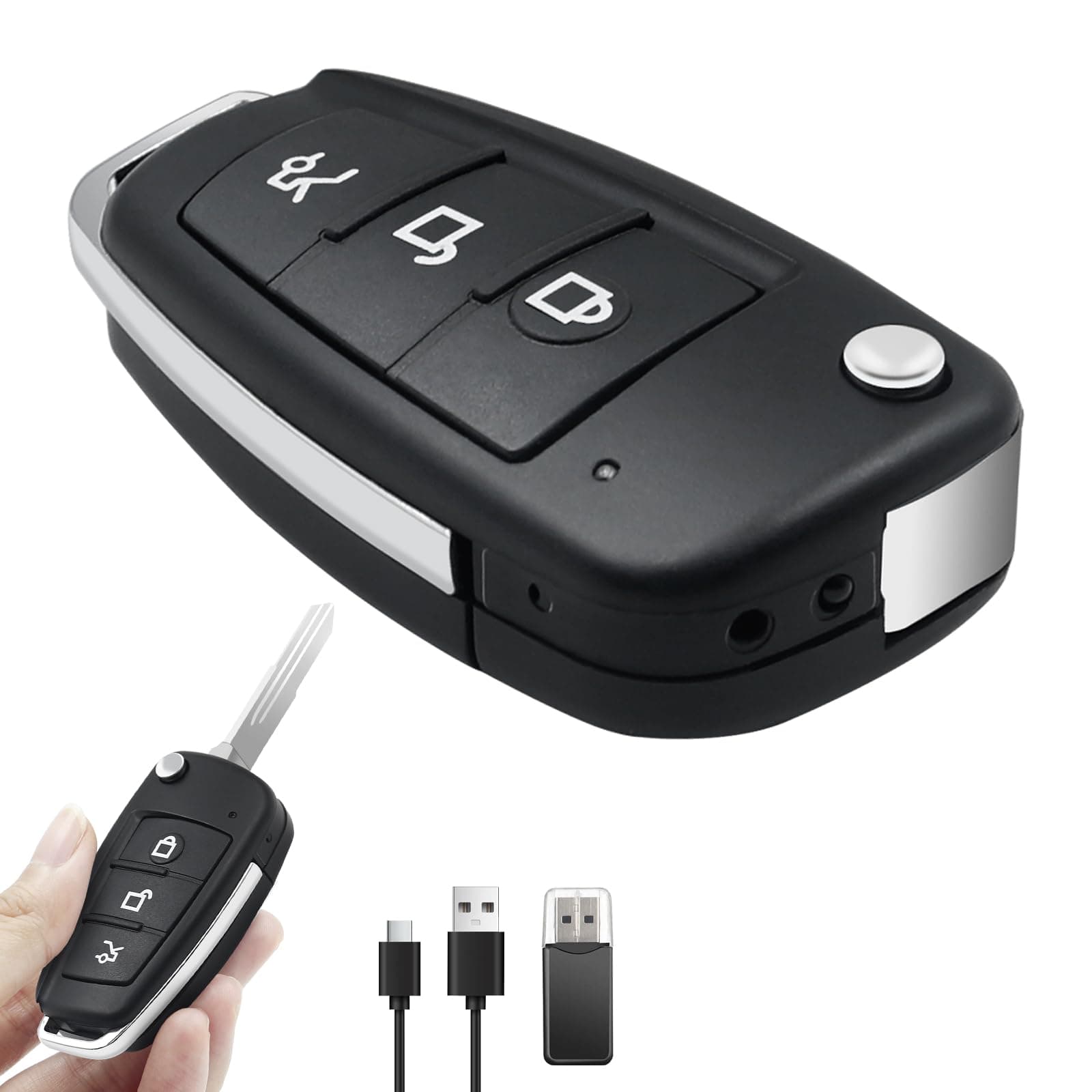 Mini Body Cam, Kleine Kamera Innen HD 1080P, Tragbare Mikro Kamera Eingebautem Akku mit Nachtsicht & Bewegungserkennung/Loop-Funktion, Bodycam Körperkamera für Innen Aussen Überwachung Angebot bei HelloDeals