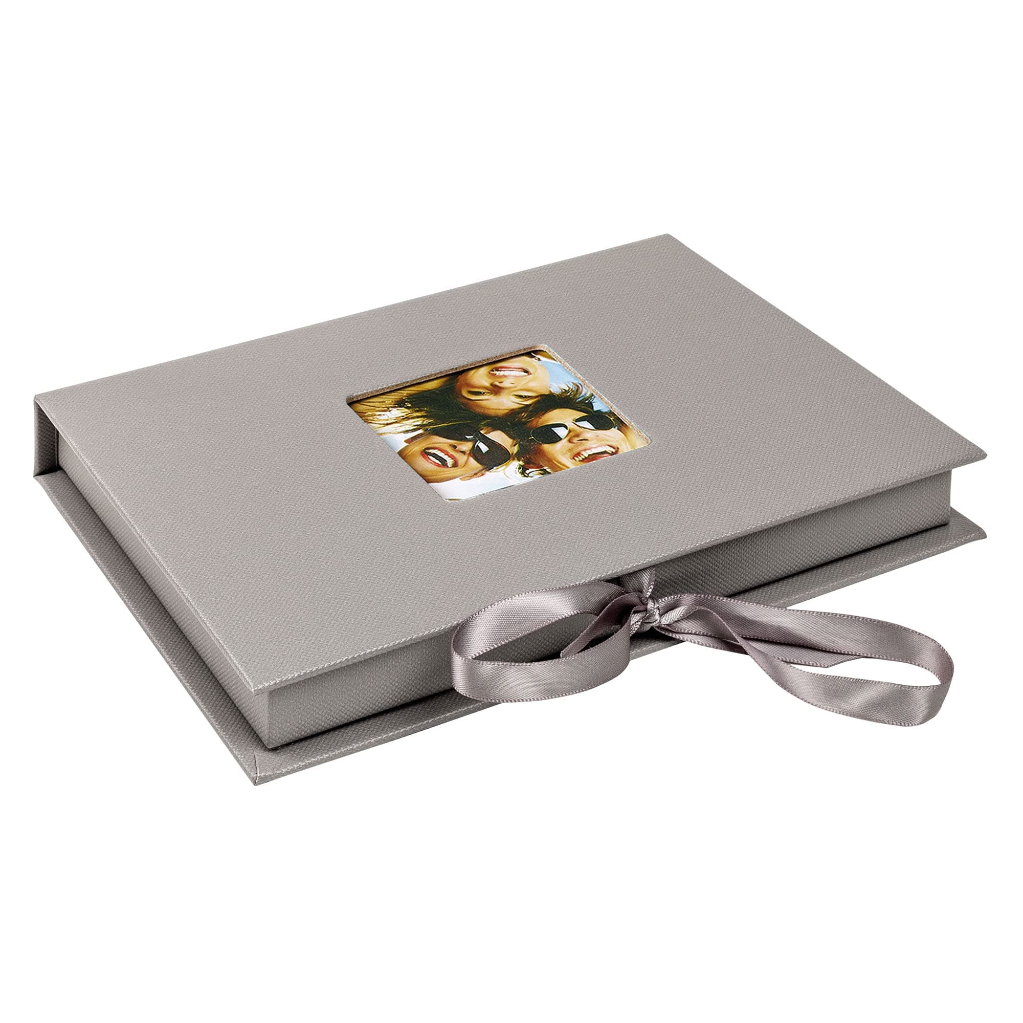 walther design Aufbewahrungsboxen grau mit Cover-Ausstanzung, Fun FB-112-X Grau Geschenkbox Geschenkboxen Angebot bei HelloDeals