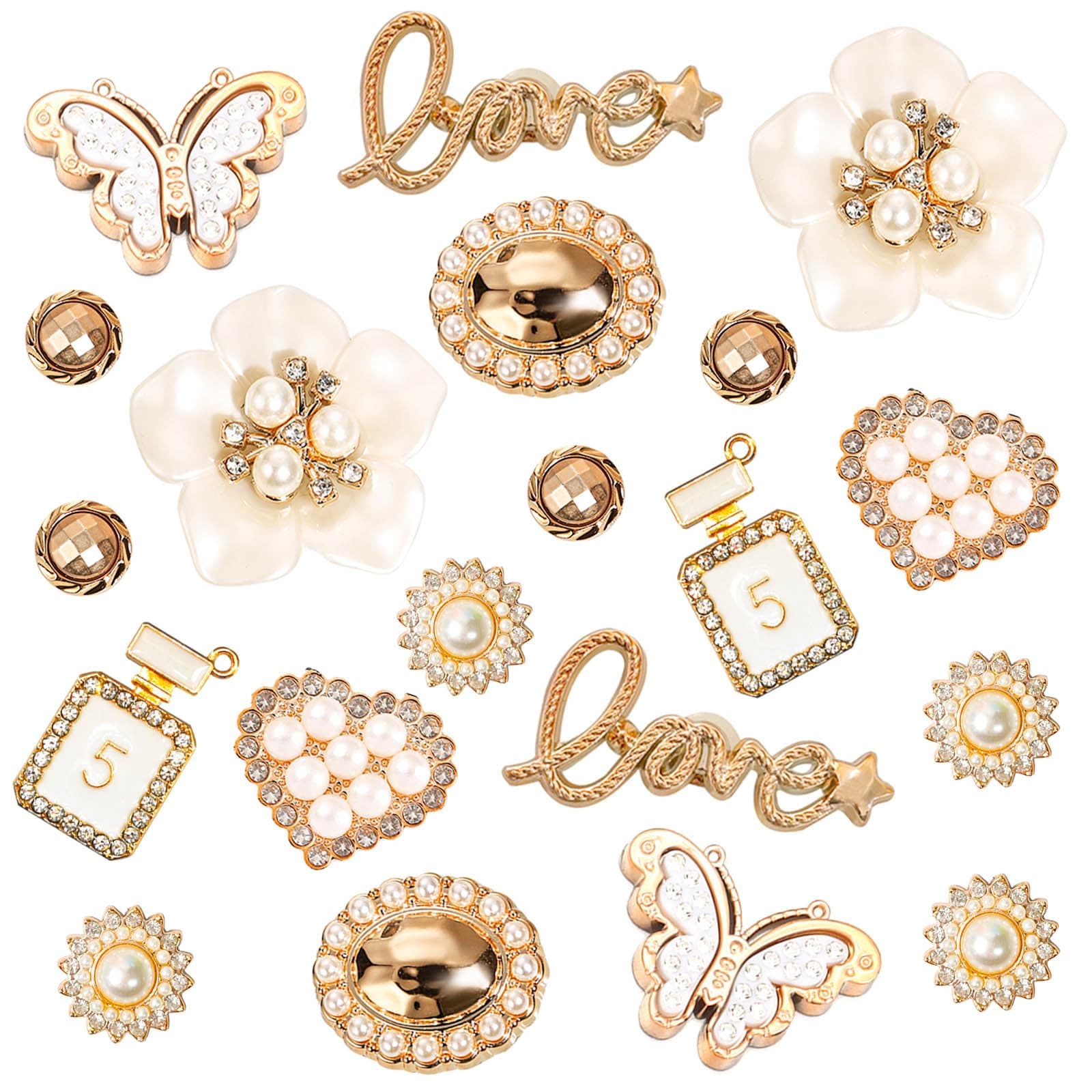 20 Stück Schuh Charms, Schuhanstecker Anstecke, Schuhanhänger, Schuh Charms Anstecker Stecker Set für Charm Glitzer, für Crocs Anstecker, PVC Shoe Charm für Mädchen Frauen Kinder Angebot bei HelloDeals