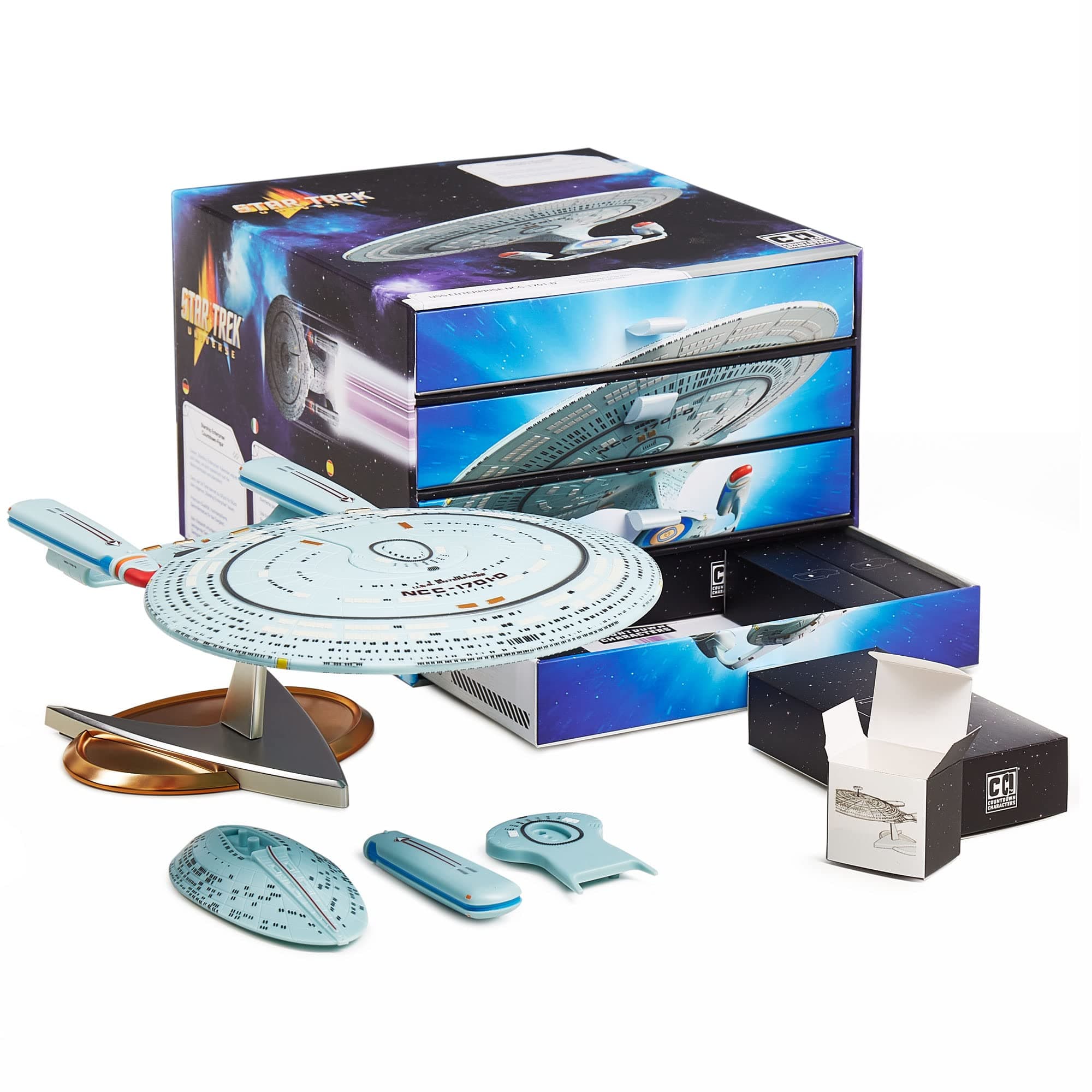 Numskull Star Trek Enterprise Adventskalender-Figur – Offizielles Star Trek-Merchandise – Einzigartiges Sammlerstück aus Vinyl in limitierter Auflage Angebot bei HelloDeals