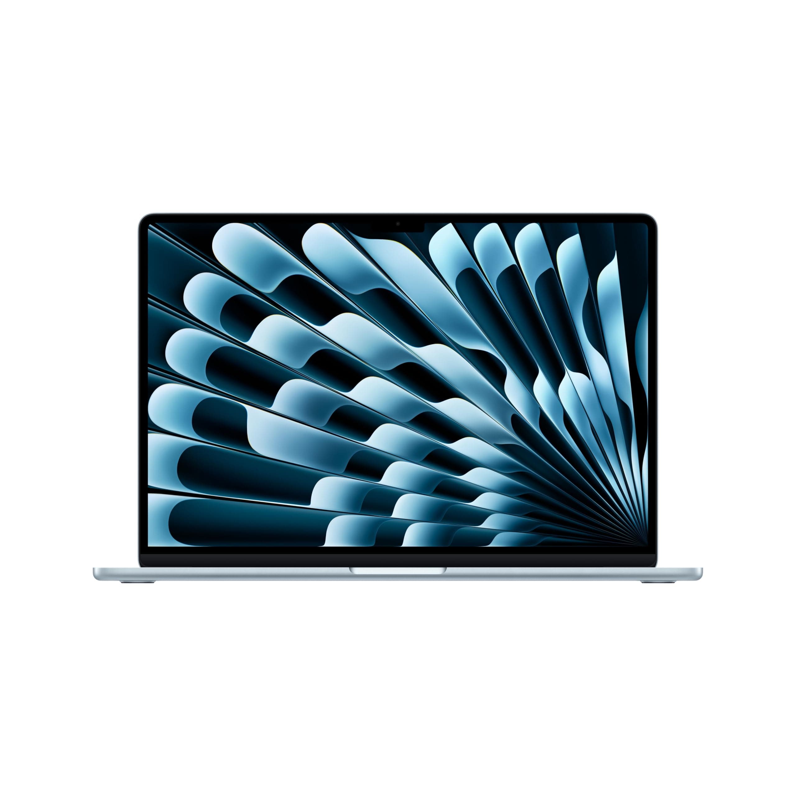 Apple 15" MacBook Air Laptop, M5 Chip mit 10‑Core CPU und 10‑Core GPU: Entwickelt für KI, 15,3" Liquid Retina Display, 16 GB gemeinsamer Arbeitsspeicher, 512 GB SSD, Touch ID, WLAN 7; Himmelblau 16 GB RAM 512 GB Himmelblau MacBook Air ohne Netzteil Angebot bei HelloDeals