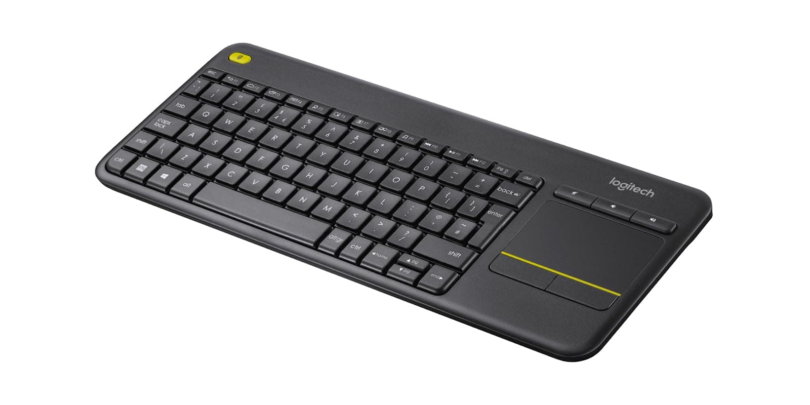 Logitech K400 Plus Kabellos Touch TV Tastatur - CH QWERTZ Layout Angebot bei HelloDeals