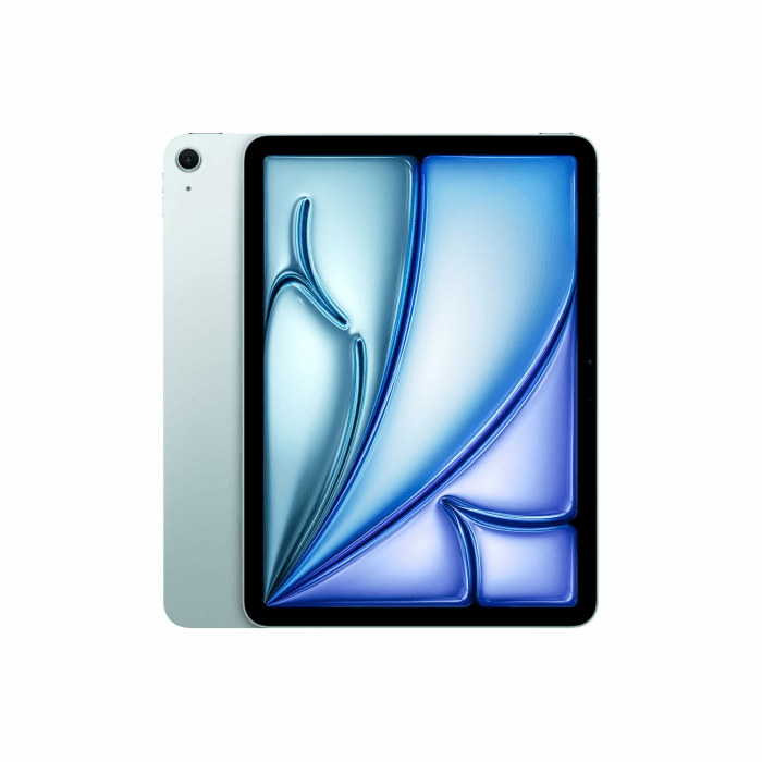 Apple 11" iPad Air (M4): Liquid Retina Display, 128 GB, 12 MP Front‑/Rückkamera, WLAN 7 mit Apple N1, Touch ID, Batterie für den ganzen Tag – Blau 128GB Wi-Fi Blau Angebot bei HelloDeals