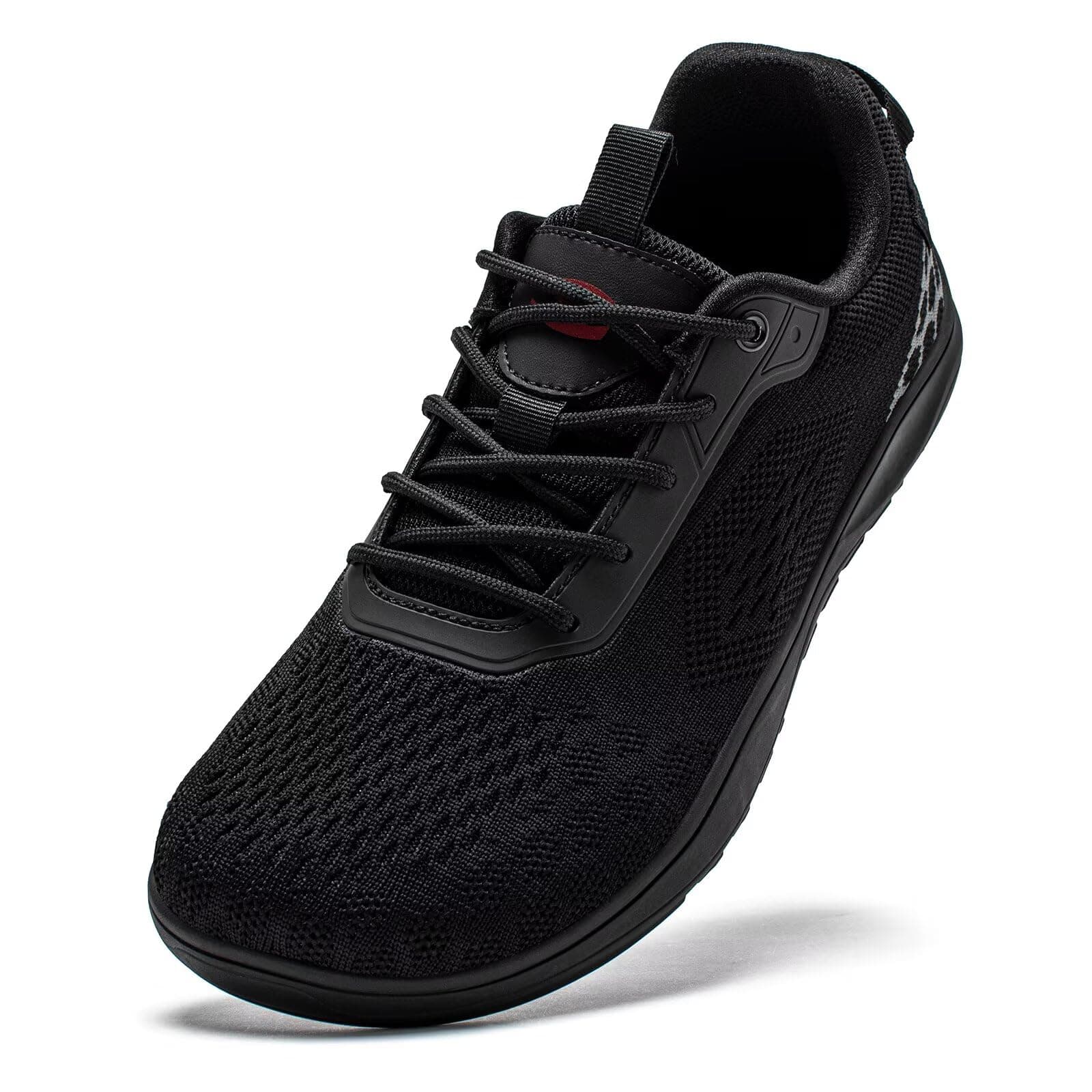 HOBIBEAR Unisex Barfußschuhe Schuhe Breite Barfuss Damen Herren Minimalistische Outdoor Trail Running Schwarz 47 EU Angebot bei HelloDeals