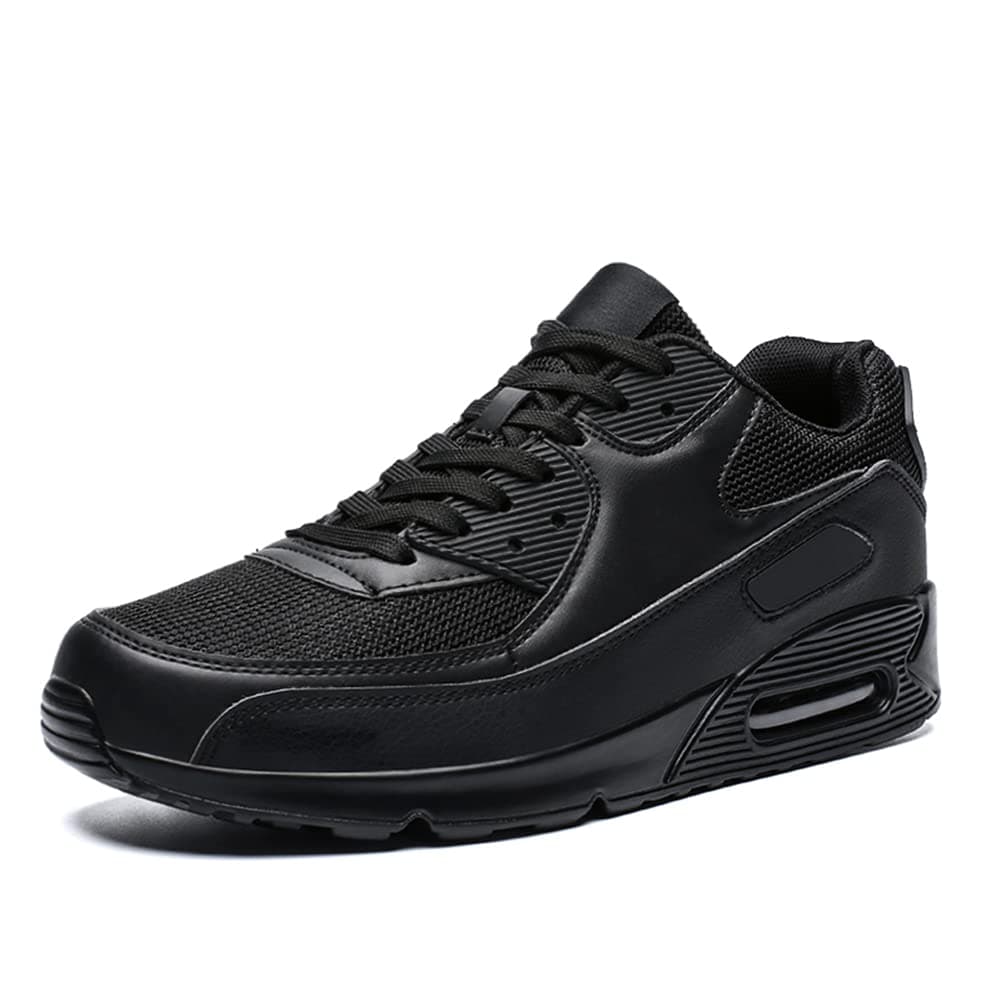 Herren Damen Stoßdämpfende Air Laufschuhe Trainer Multi Sport Jogging Fitness Sneakers 36 EU Schwarz Angebot bei HelloDeals