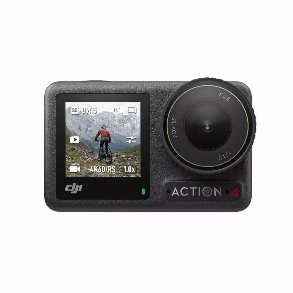DJI Osmo Action 4 Standard-Combo, 4K/120fps Action Cam mit 1/1,3-Zoll-Sensor, 10-Bit und D-Log M-Farbleistung, Langlebiger 1.770 mAh Akku für Vlogs, Reisen, Outdoor Angebot bei HelloDeals