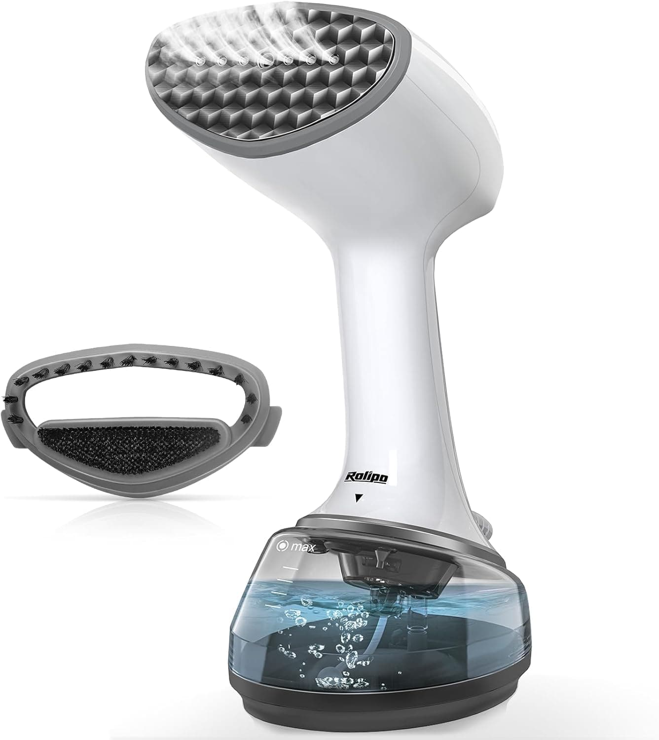 Rolipo Reisebügeleisen 1700W, Steamer Dampfglätter mit 360ml Wassertank, Kompakt für Kleidung, Ideal für Zuhause, Büro, Reise Weiß Angebot bei HelloDeals