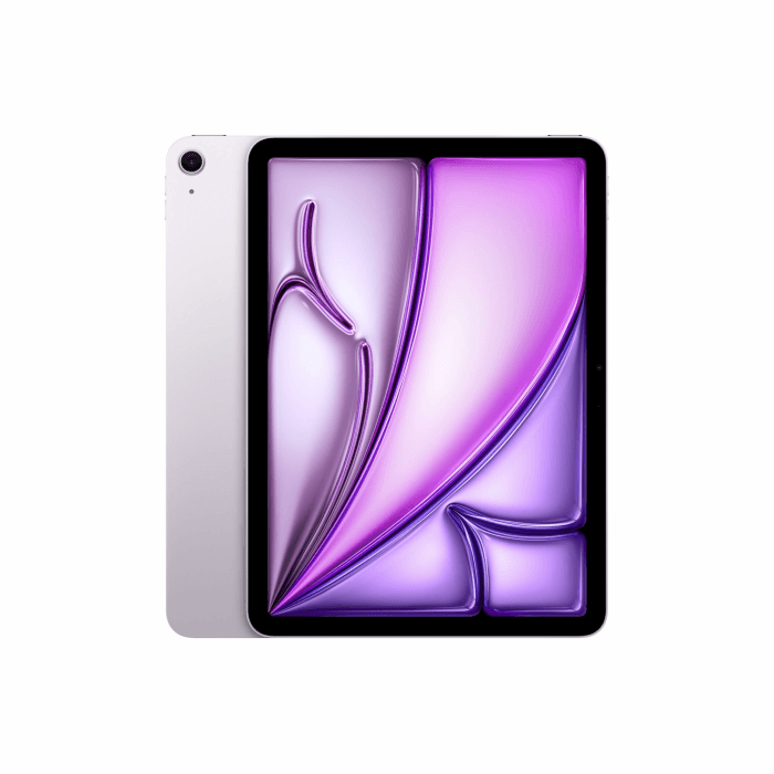 Apple 11" iPad Air (M4): Liquid Retina Display, 128 GB, 12 MP Front‑/Rückkamera, WLAN 7 mit Apple N1, Touch ID, Batterie für den ganzen Tag – Violett 128GB Wi-Fi Violett Angebot bei HelloDeals