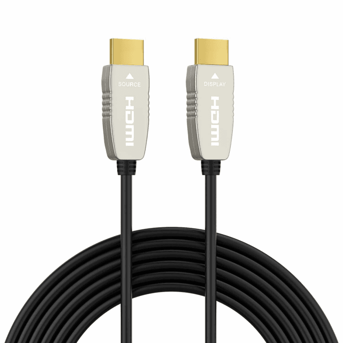 RUIPRO 4K Glasfaser HDMI Kabel 15 Meter 18Gbps 4K@60Hz ARC HDR10 Ultradünnes Flexibles HDMI 2.0b Kabel Schwarz 15M Angebot bei HelloDeals