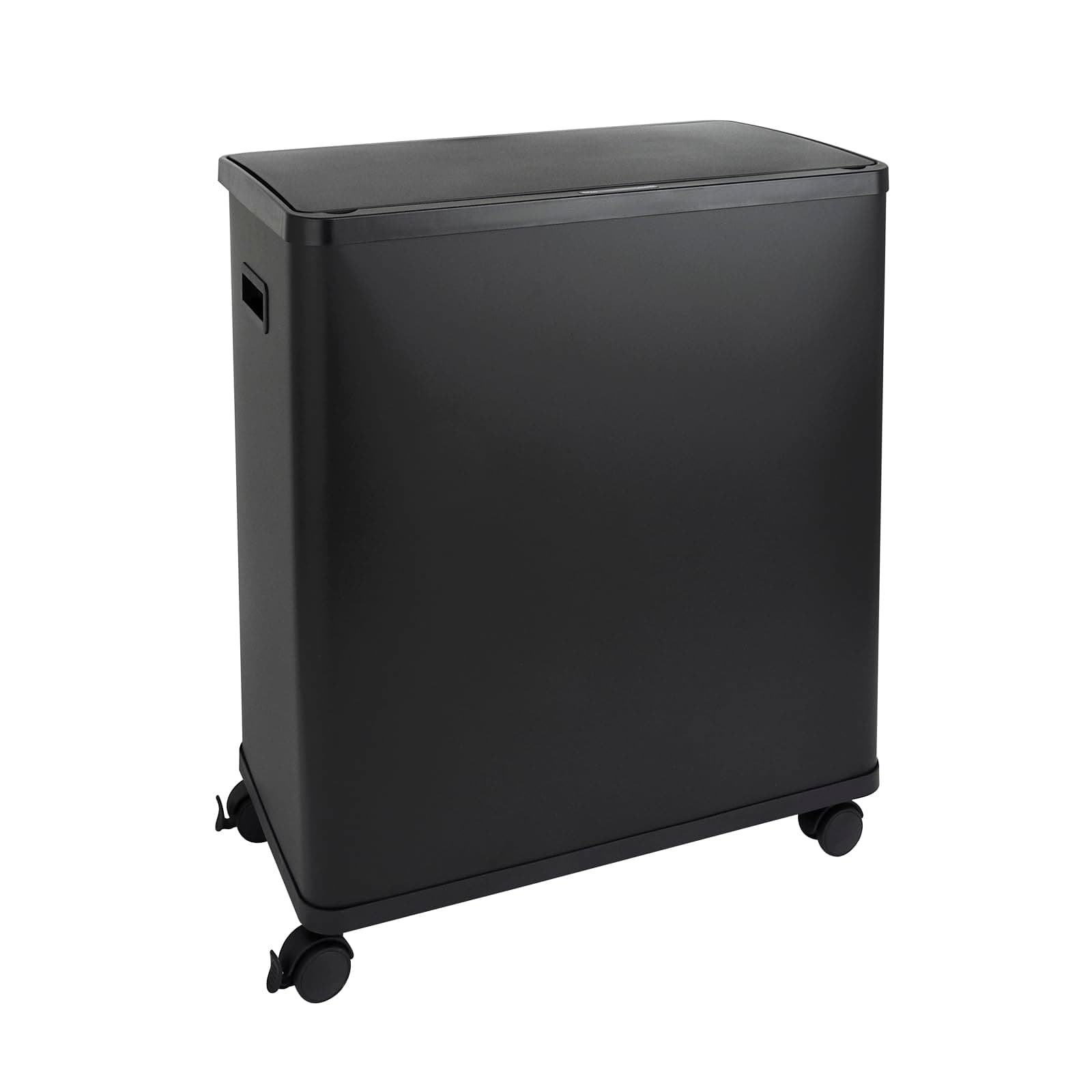 SVITA SR2X30 Sensormülleimer Abfalleimer Kücheneimer Mülltrennsystem 2 Fächer 60l freistehend automatisch inkl. Inneneimer Räder Schwarz SR2X30 (60L) Schwarz Angebot bei HelloDeals
