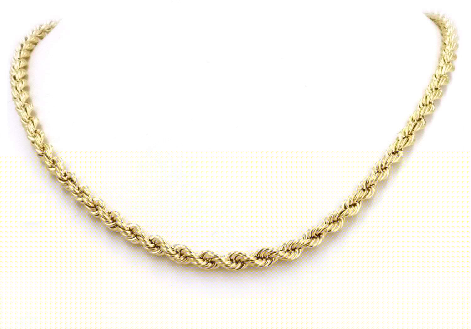 PRINS JEWELS 14 Karat / 585 Gold Kordelkette Gelbgold Unisex - 2.50 mm. Breit - Länge wählbar 50.0 Zentimeter Angebot bei HelloDeals