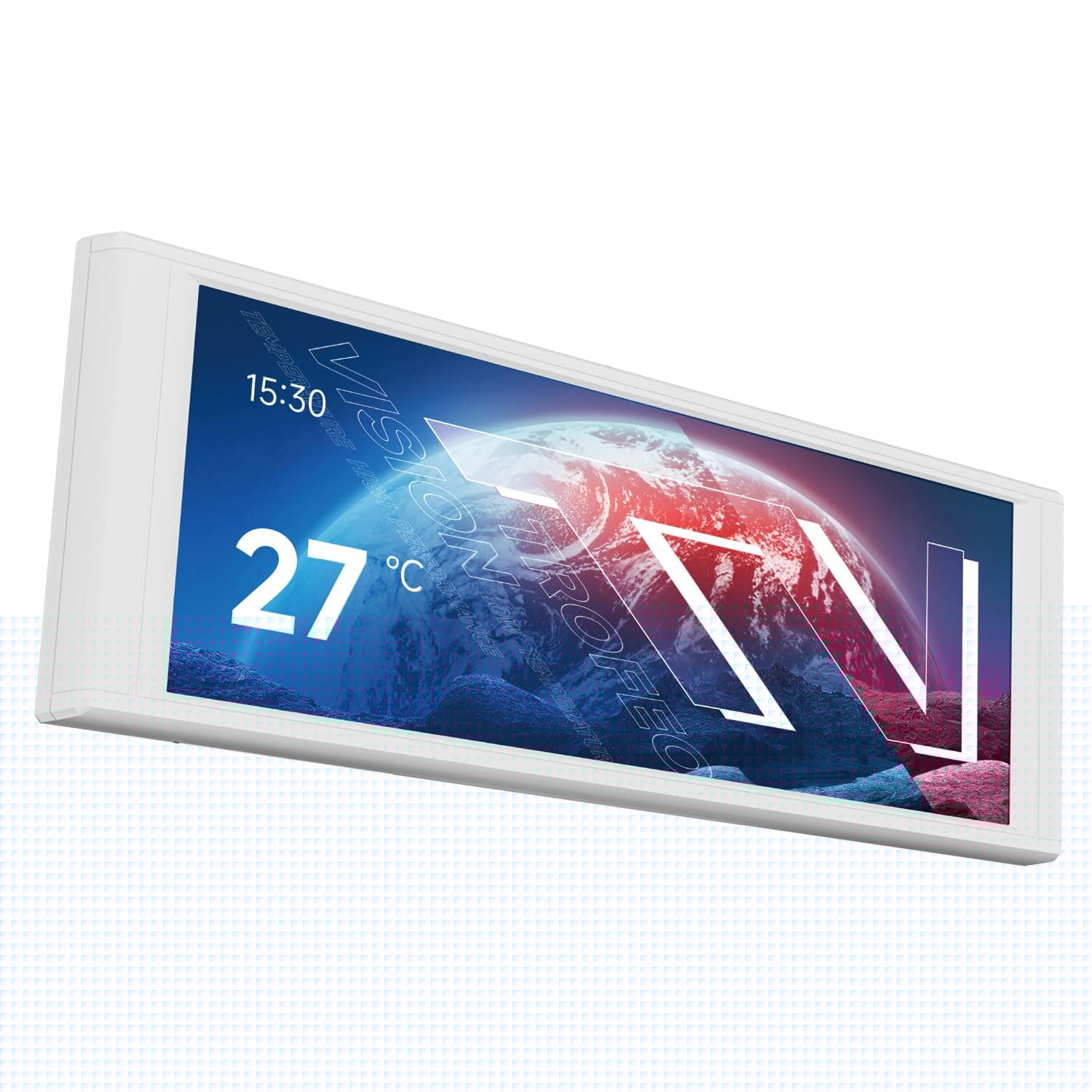 Thermalright Trofeo Vision LCD Weiß 6,86-Zoll-Vollfarb-LCD-Display (Auflösung 1280 x 480) mit magnetischem Bildschirm, (weiß), speziell für CPU-Flüssigkeitskühler/Gehäuse 6.86-in White Angebot bei HelloDeals
