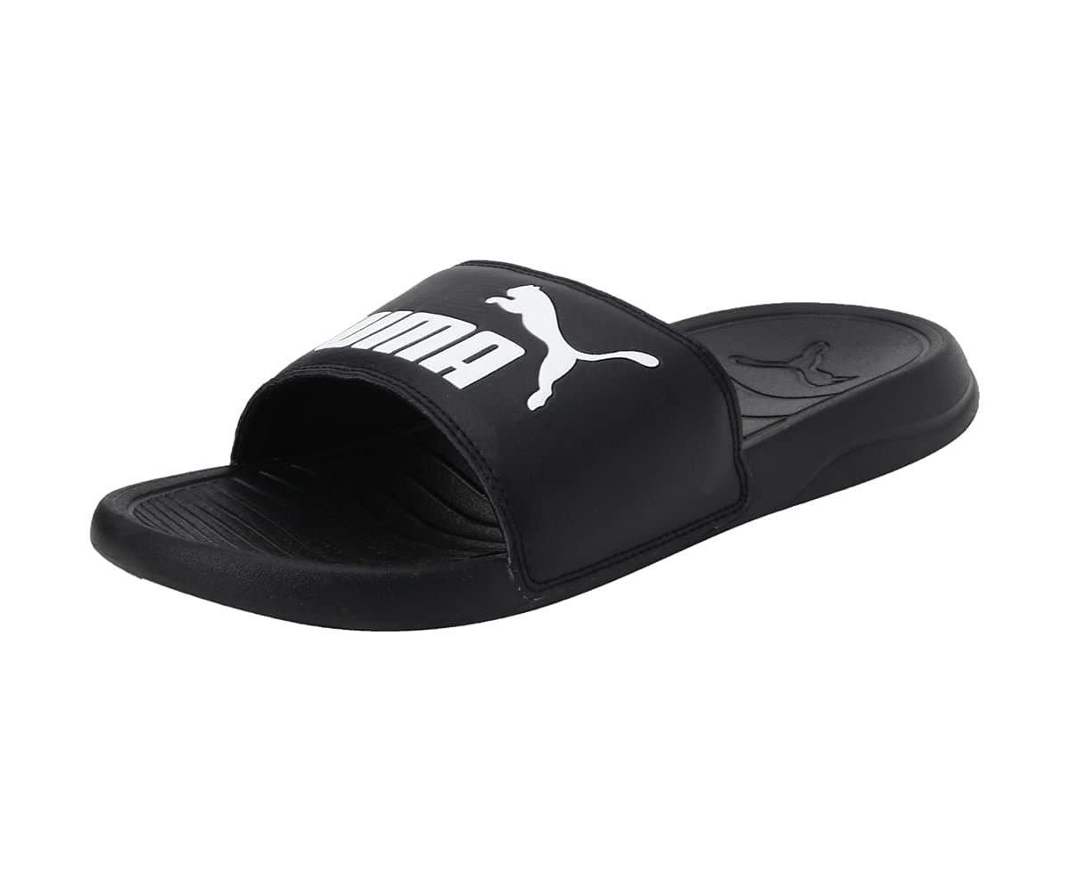 PUMA Unisex Popcat 20Schiebe-Sandalen 42 EU Peacoat White Angebot bei HelloDeals