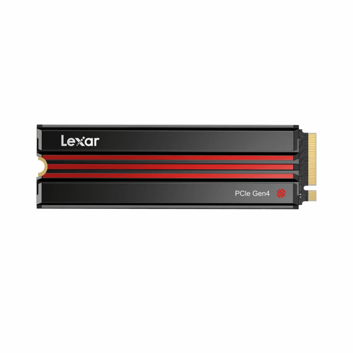 Lexar EQ790 1TB Interne SSD mit Kühlkörper, M.2 2280 PCIe Gen4x4 NVMe SSD, 7000 MB/s Lesen, für Intensive Workloads, PS5 & PC Gaming, Leistungsstarkes internes Solid State Laufwerk EQ790 with Heatsink 1TB Angebot bei HelloDeals