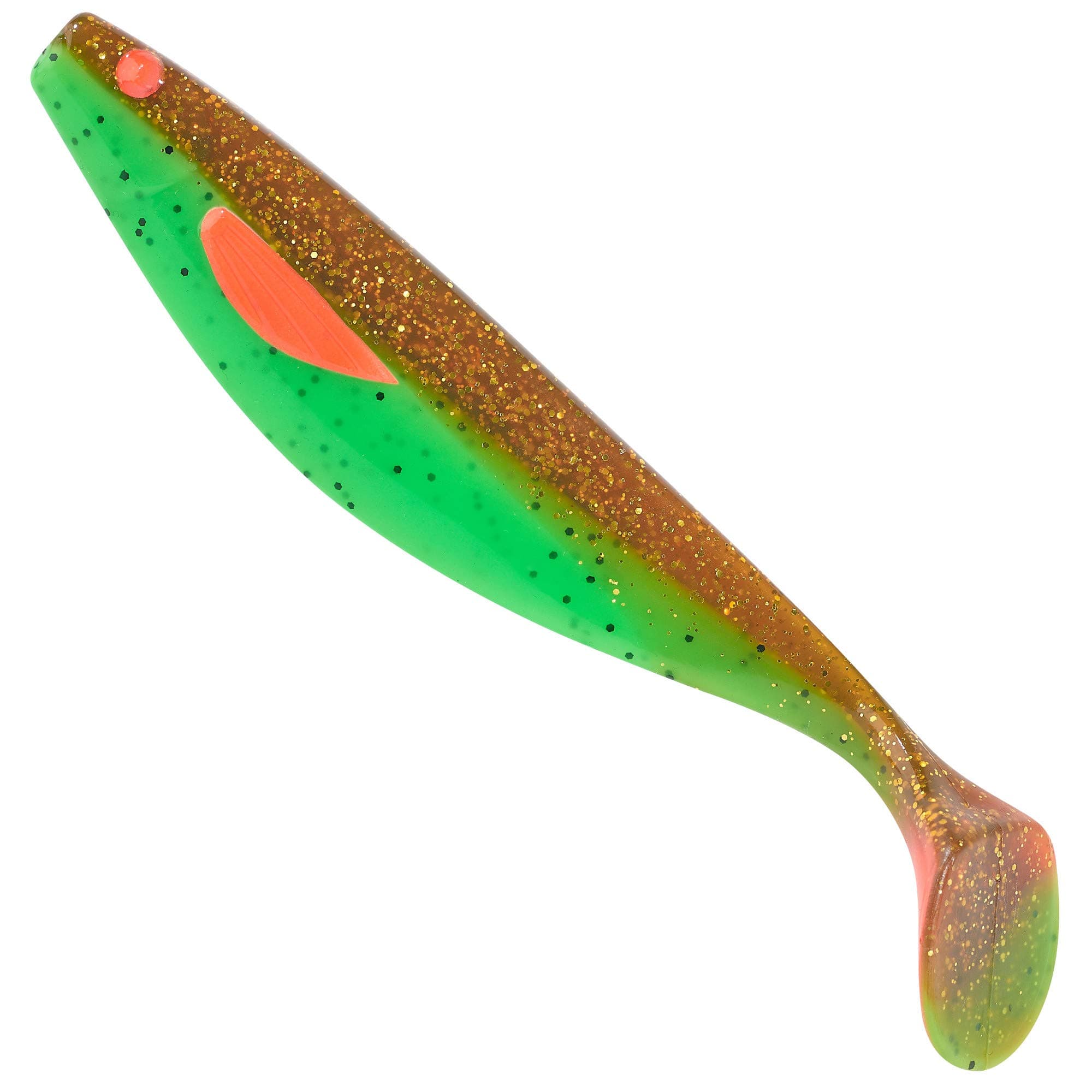 Balzer Shirasu Booster Shad - Gummifisch zum Spinnangeln auf Hechte, Zander & Barsche, Gummiköder, Gummishad, Hechtköder, Länge:6cm, Farbe:Chartreuse Motoroil Angebot bei HelloDeals