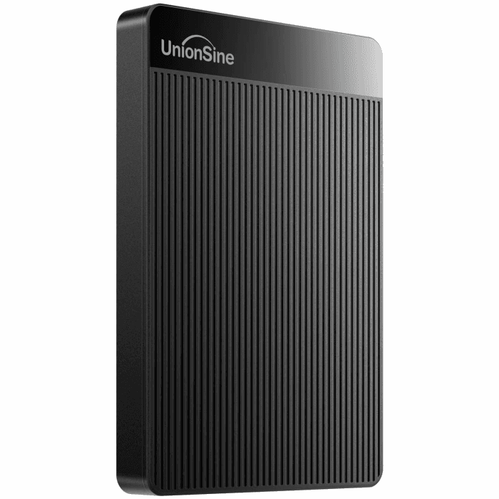 UnionSine Externe Festplatte 500GB ultradünn tragbar 2,5 Zoll USB 3.0, SATA, Festplattenspeicher für PC, Mac, Desktop-Computer, Laptop, Wii U, Xbox, PS4 (Schwarz) HD2510 500GB Schwarz Angebot bei HelloDeals
