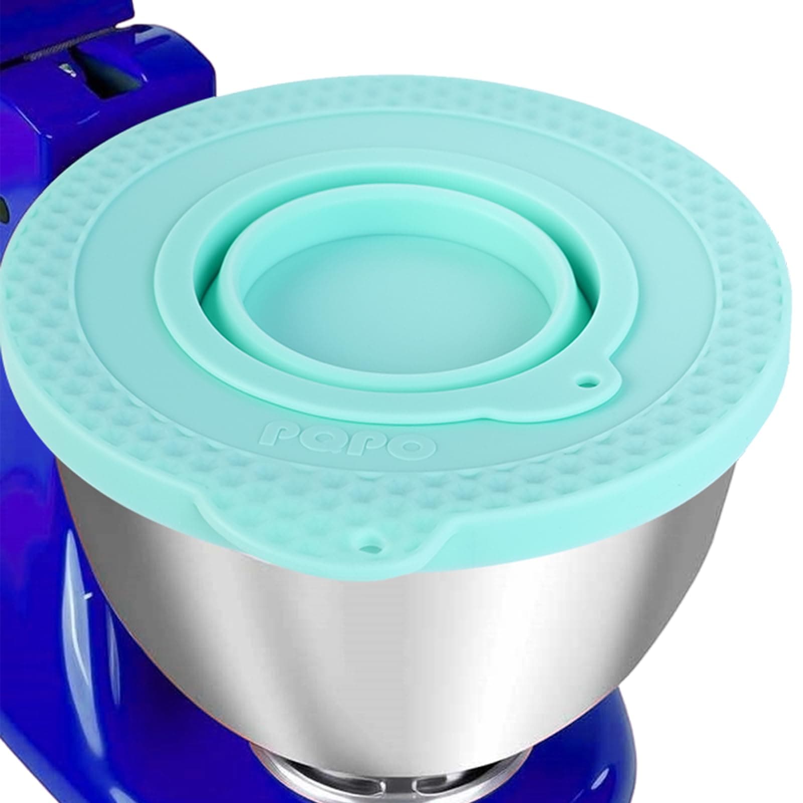 Silikon Mixer Schüsselabdeckung, Silikon Schüsselabdeckung Kompatibel mit Kitchen Aid 4,5-5 Quart Standmixer Schüsseln, Spritzschutz für Kitchen Aid (Grün) Angebot bei HelloDeals