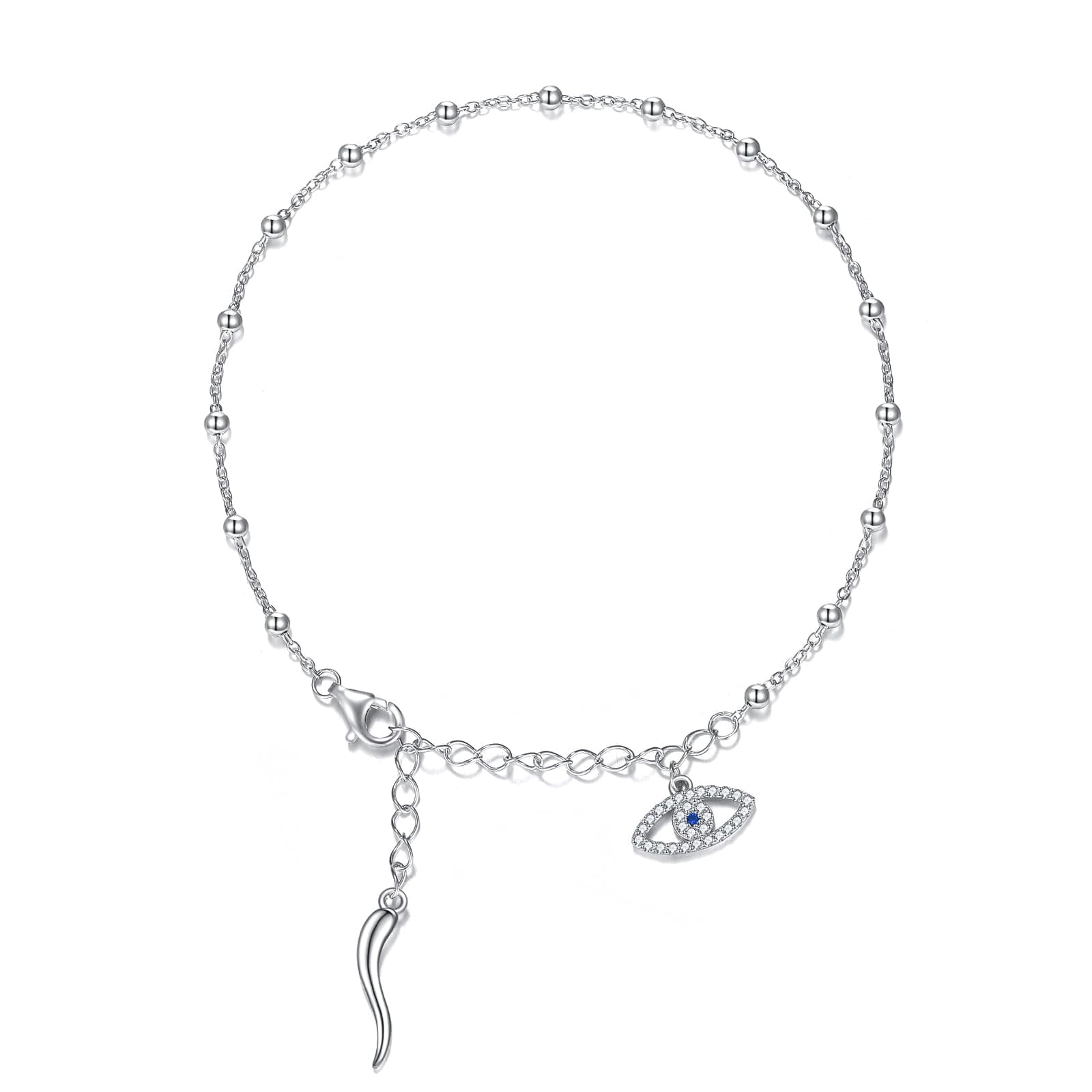Italienischem Horn/Gurke/Seestern/Pickleball Armbänder für Damen Sterling Silber Armbänder Weihnachtsschmuck Geschenke für Frauen Angebot bei HelloDeals