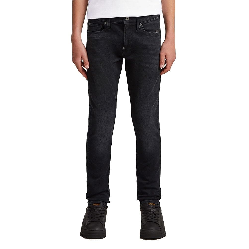 G-Star Jungen Revend Skinny Destroy Jeans 6 Jahre Blau (Medium Aged Faded D26566-01-a592) Angebot bei HelloDeals