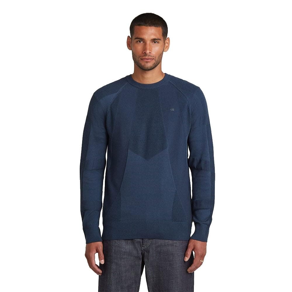 G-STAR RAW 3D Biker r Knit M Mehrfarben (India Ink/Salute D26777-c259-h737) Angebot bei HelloDeals