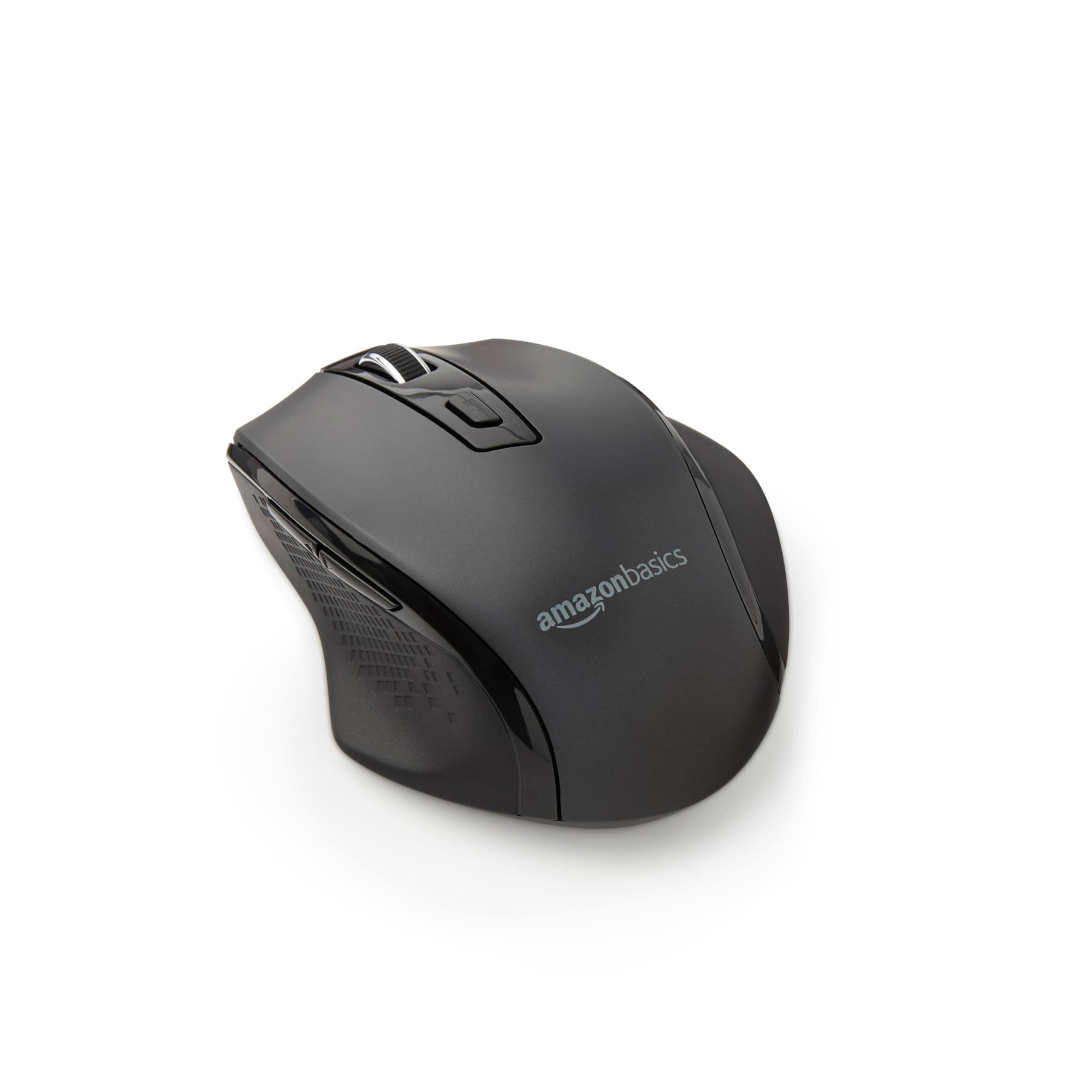 Amazon Basics Ergonomische kabellose USB Maus - DPI einstellbar - Schwarz Schwarz 1 Angebot bei HelloDeals