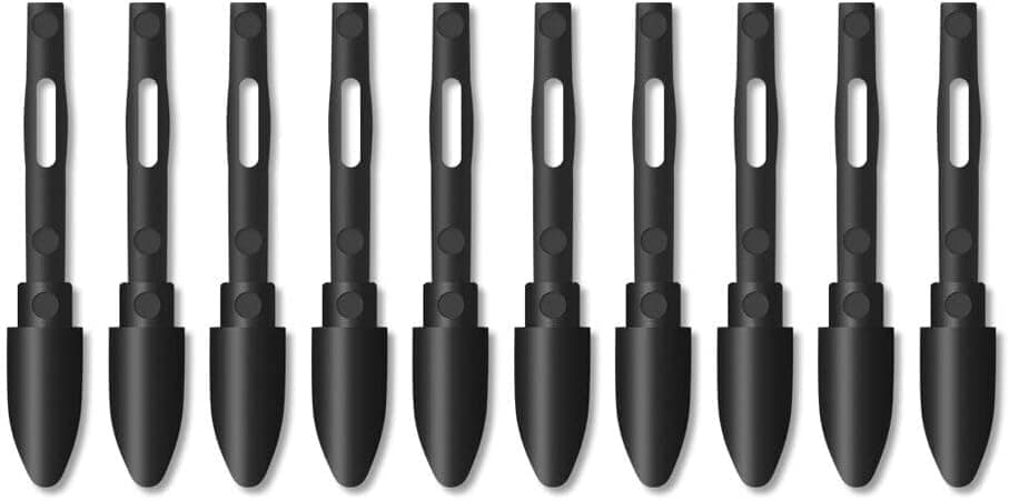 10 Stück Stylus S Pen Spitzen Ersatz für Huion PN05 für Digital Pen PW500 PW507 für Grafiktablett Q620M HS611 Kamvas Pro 16/12/13 Kamvas 20 Angebot bei HelloDeals
