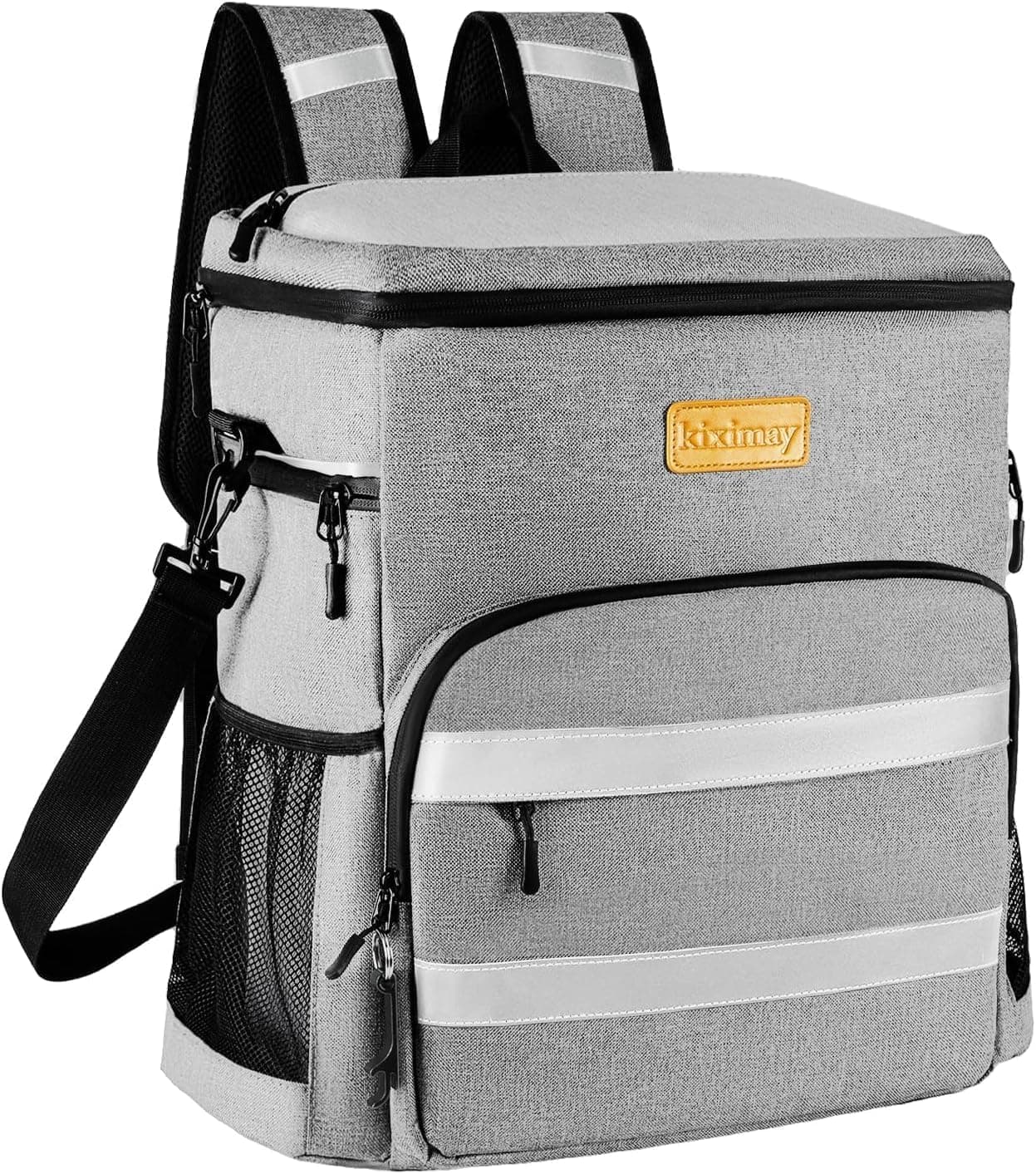 30L Kühltasche, Premium Isolierte Kühlbox – 24+ Stunden Kalt, Faltbar, Wasserdicht & Auslaufsicher – Ideal für Camping, Picknick, Strand, BBQ & Auto Grau Angebot bei HelloDeals