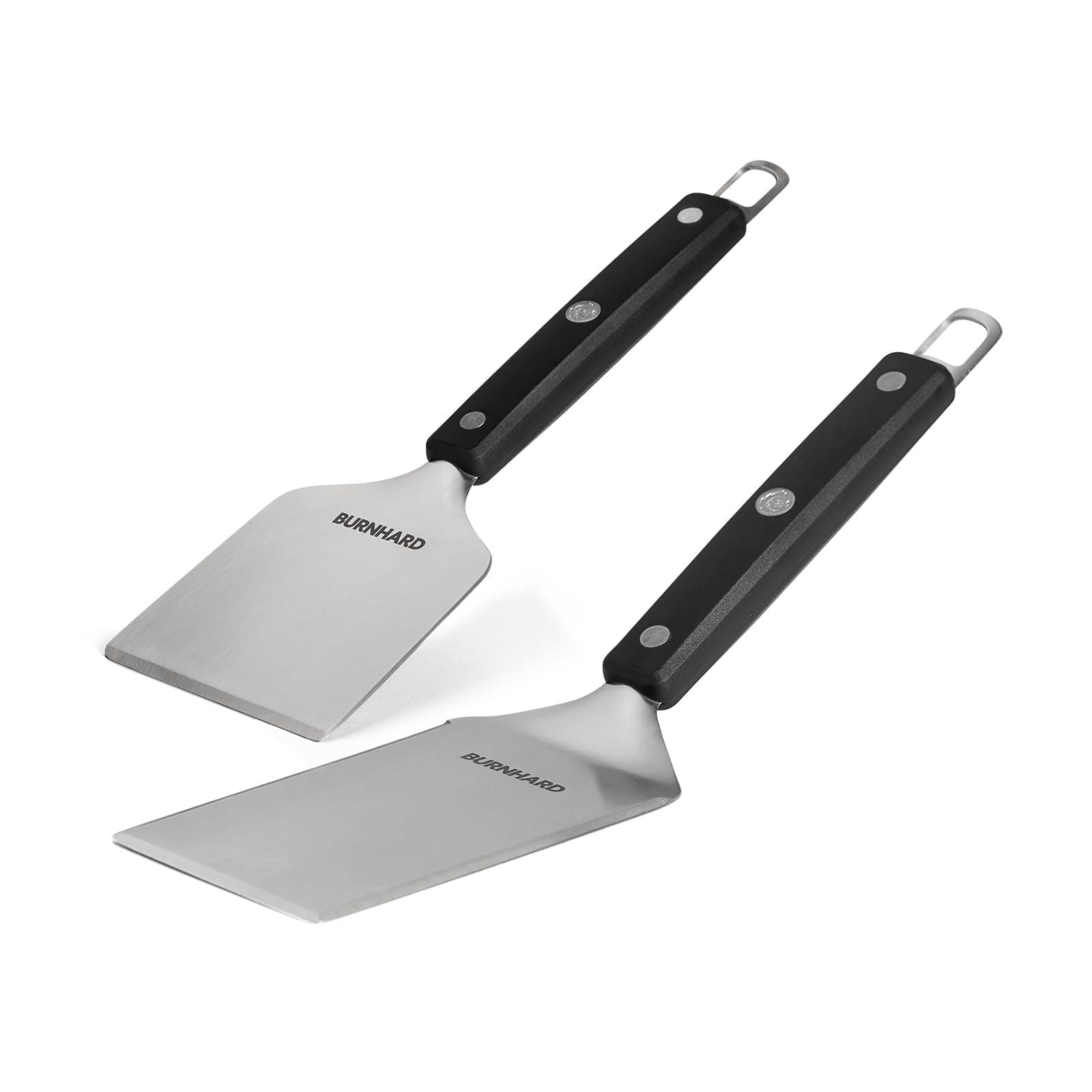 BURNHARD® Grillspachtel und Grillschaber, Set 2-TLG. mit Burgerwender, Grillwerkzeug aus Edelstahl, BBQ-Tools für Planchas und Grillplatten, Planchaspachtel Grillspachtel und Grillschaber Set 2-tlg. Angebot bei HelloDeals
