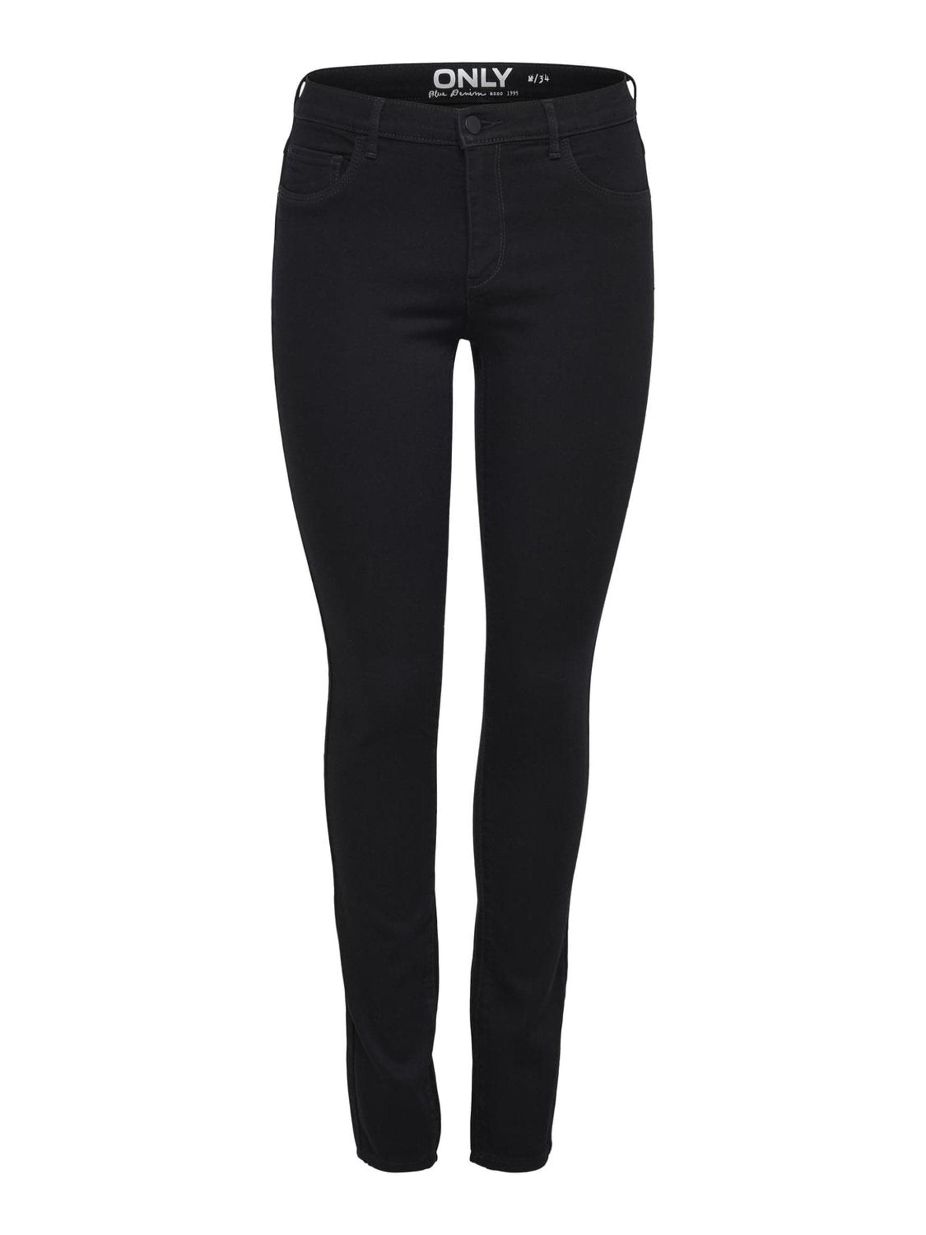 ONLY ONLRAIN REG Skinny DNM NOOS Frauen Jeans blau Basics, Streetwear XL / 32L Black Denim Angebot bei HelloDeals