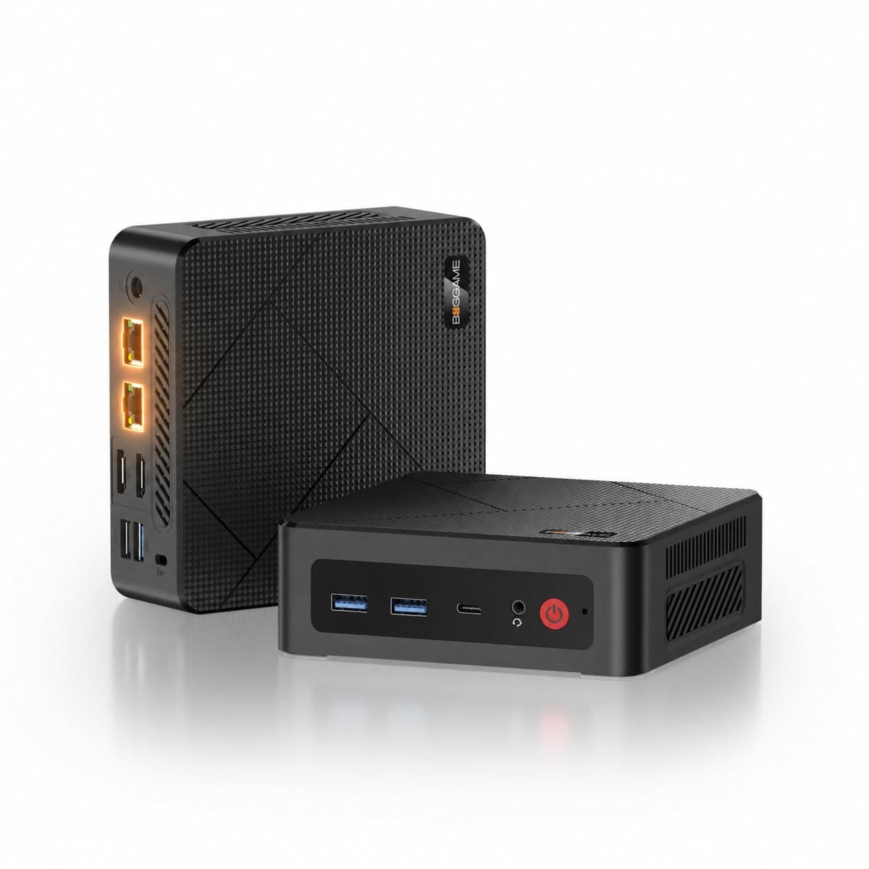 BOSGAME E4 Home-Office-Mini PC, Ryzen 5 3550H (Besser als N150, bis 3,7 GHz), 16 GB DDR4 RAM, 512 GB NVMe SSD, Mini-Computer, 4K Triple-Display, HDMI/USB-C/DP, Dual LAN, Wi-Fi 5, BT 5.0, Mini-Desktop 3550H 16+512GB Angebot bei HelloDeals