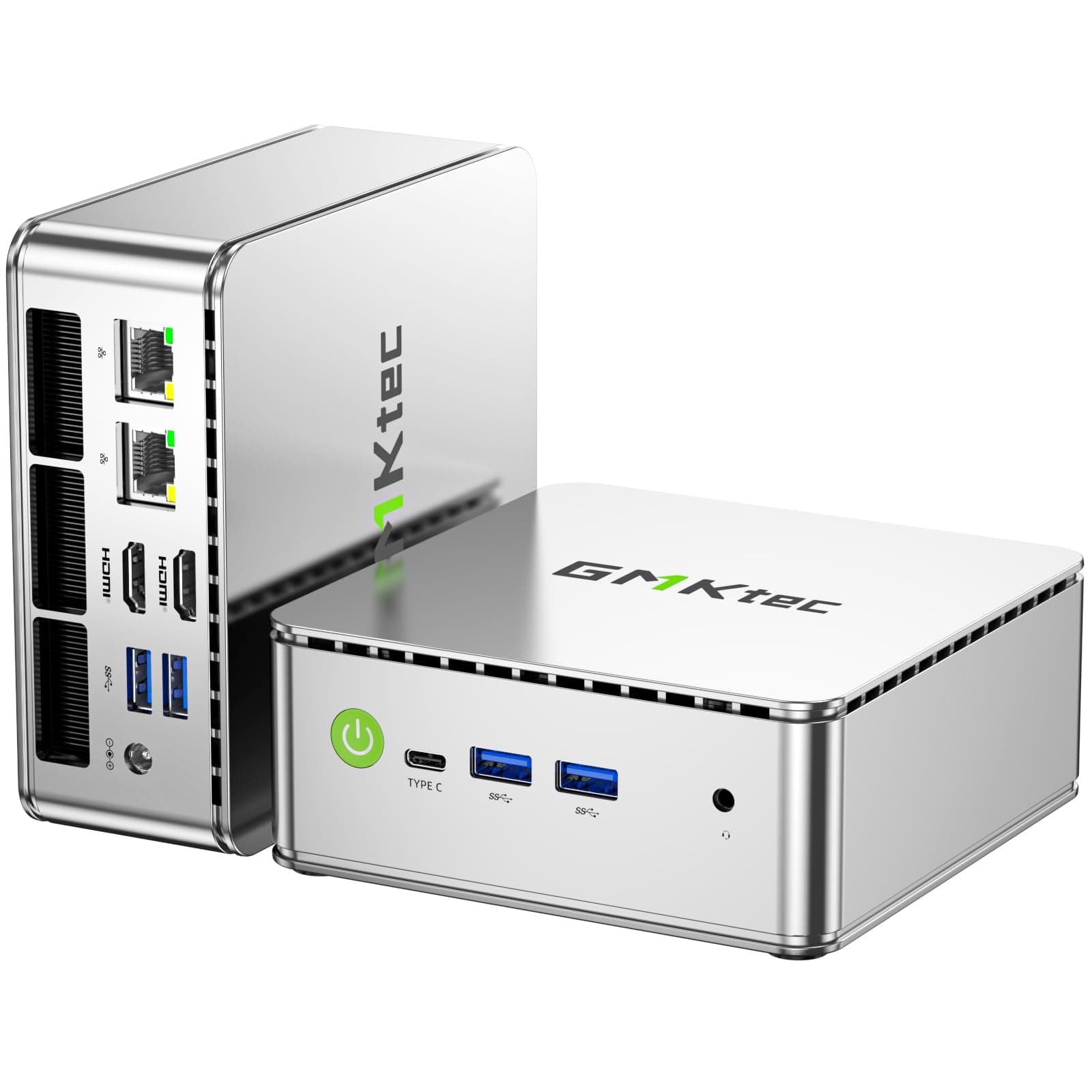 GMKtec Mini PC, G11 AMD Ryzen Embedded R2514 (übertrifft 4300U/N150), Mini Computer 16 GB DDR4 RAM, 512 GB PCIe M.2 SSD, Dual NIC 2,5 GbE, USB-C, HDMI, Triple-Display 512 GB 512.0 GB Angebot bei HelloDeals