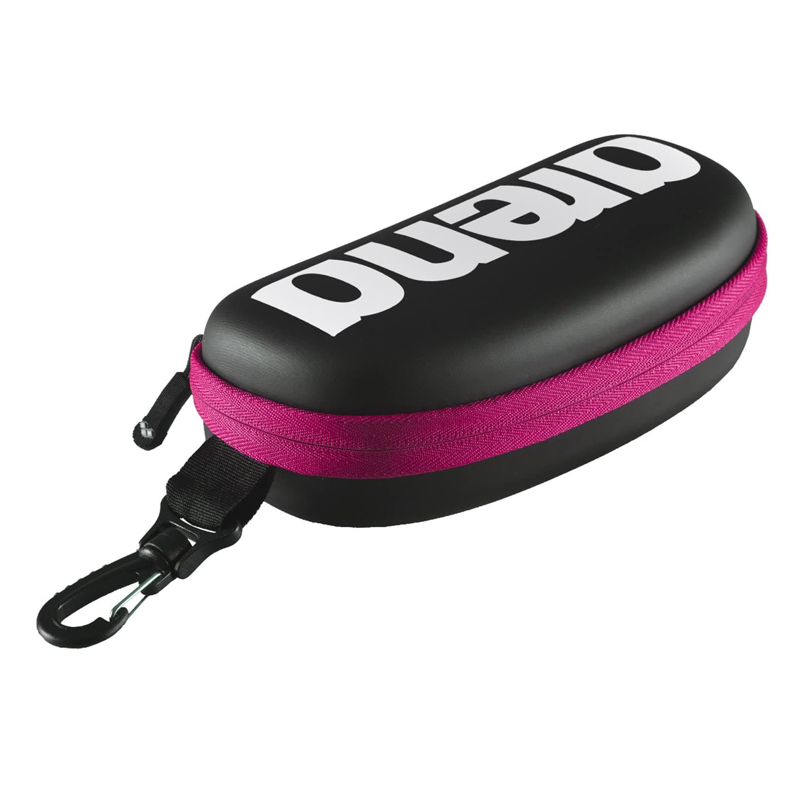 arena Unisex Schwimmbrillenetui für Schwimmbrillen (Hartschale, Karabiner), Schwarz Weiß Fuchsia (509), One Size Brillenetui arena Angebot bei HelloDeals