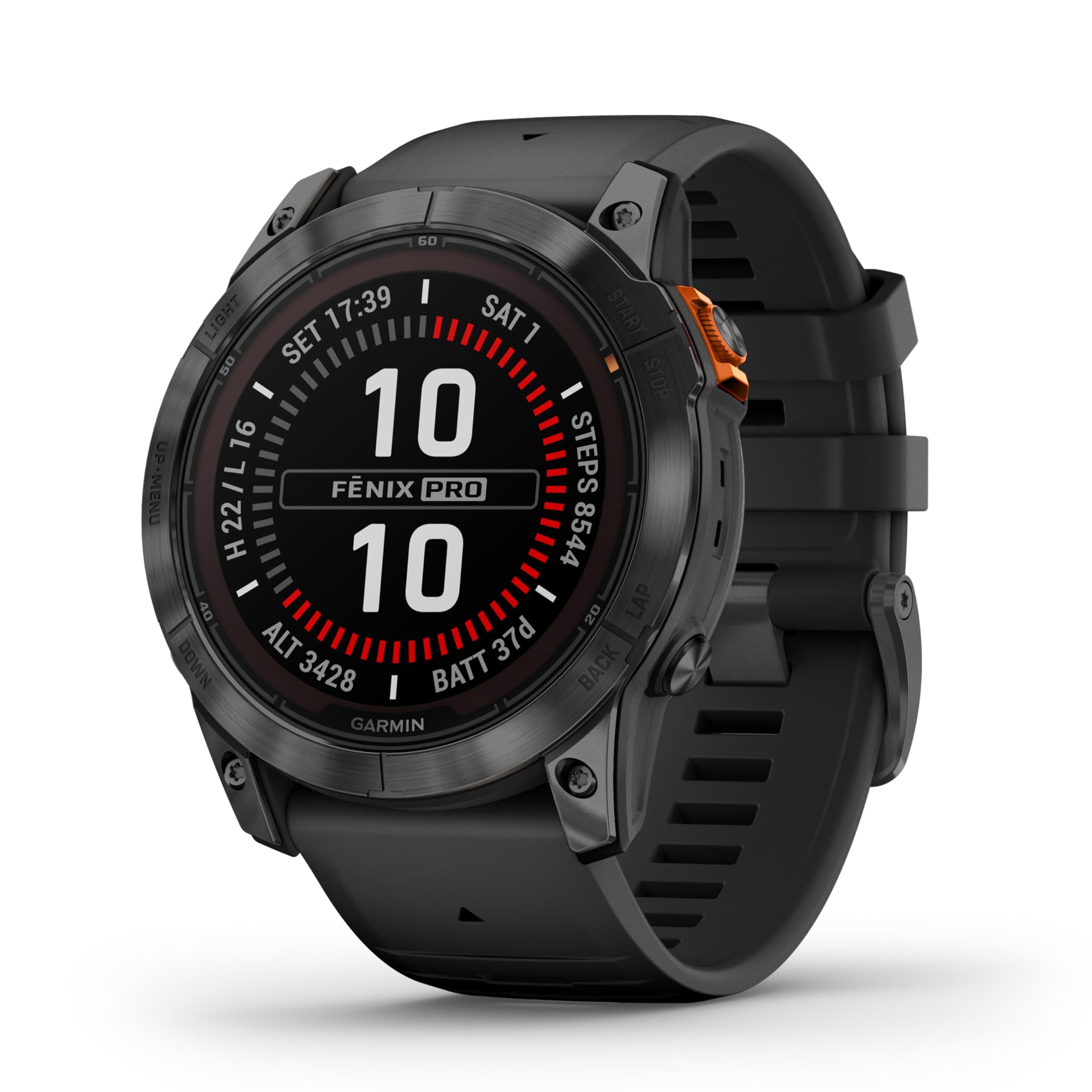 Garmin fēnix 7X Pro – GPS-Multisport-Smartwatch mit Solarladelinse, Farbdisplay, Touch- und Tastenbedienung, TOPO-Karten, über 60 Sport-Apps, Music (Generalüberholt) Angebot bei HelloDeals