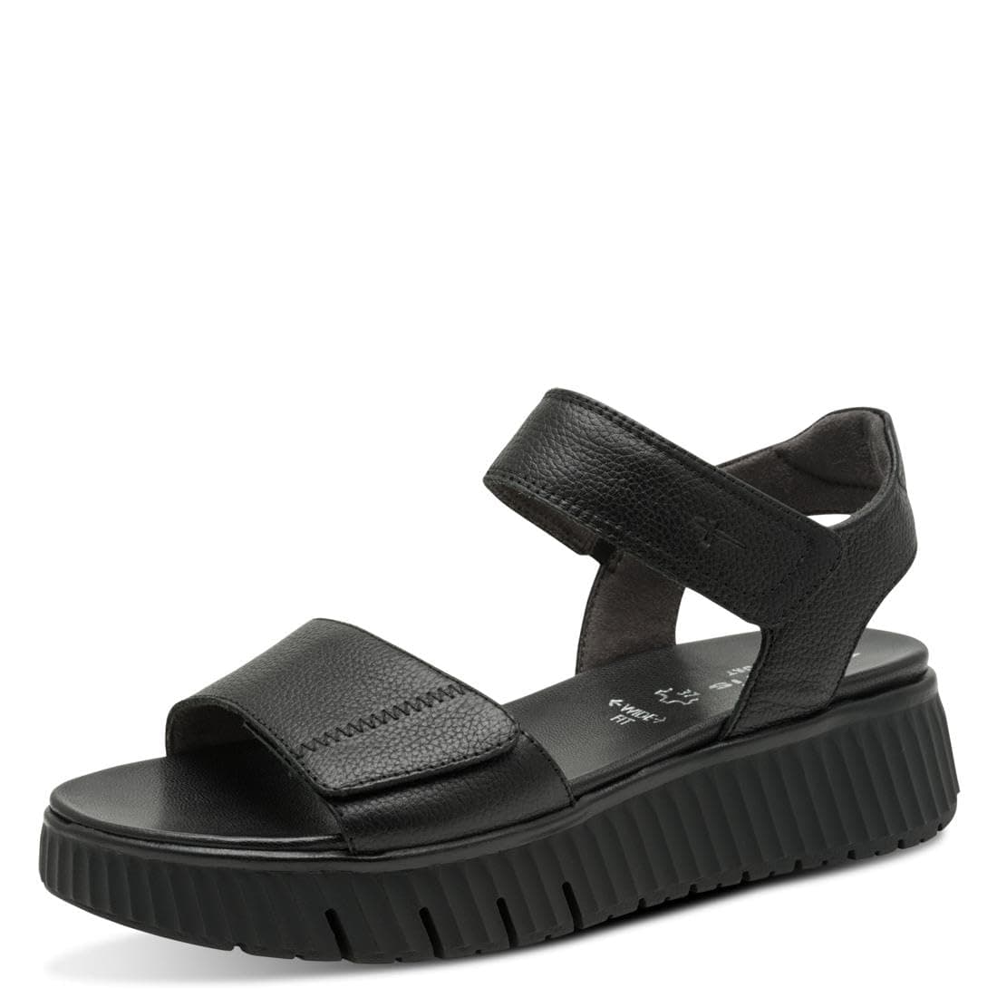 Tamaris Wide FIT Sandale 8-88720-44 H-Weite 41 EU Schwarz Angebot bei HelloDeals