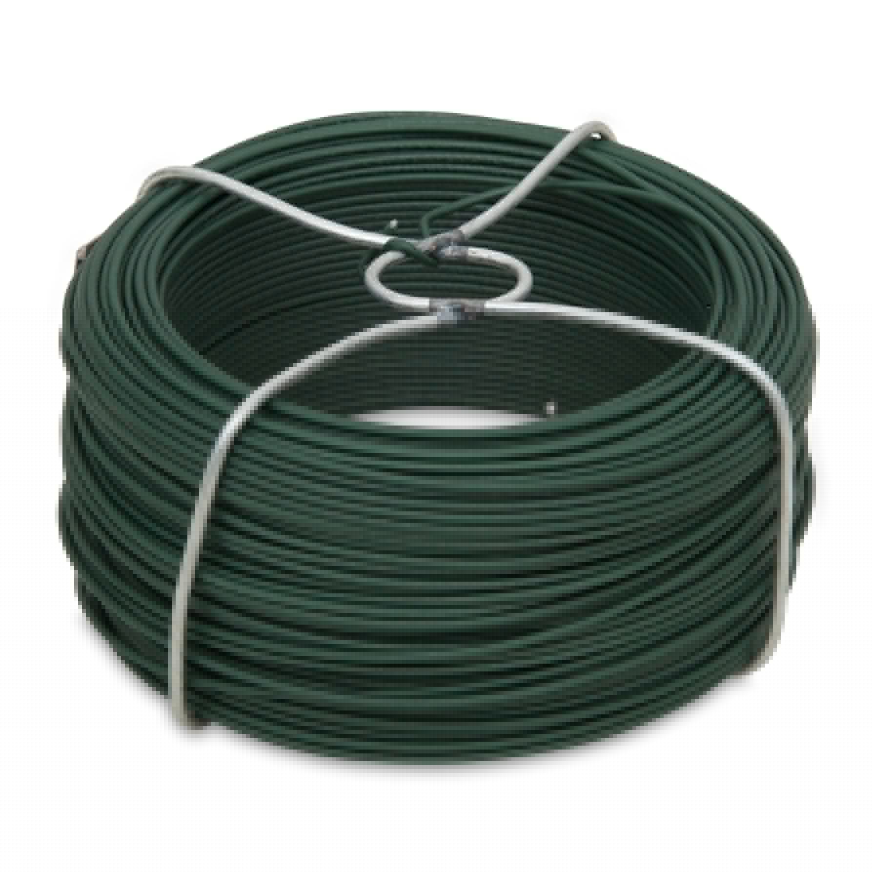 Windhager Gartendraht, 60 m, Stärke 1,4 mm, grün, verzinkt mit Kunststoffummantelung, Bindedraht, 06226 1,4 mm x 60 m Single Angebot bei HelloDeals