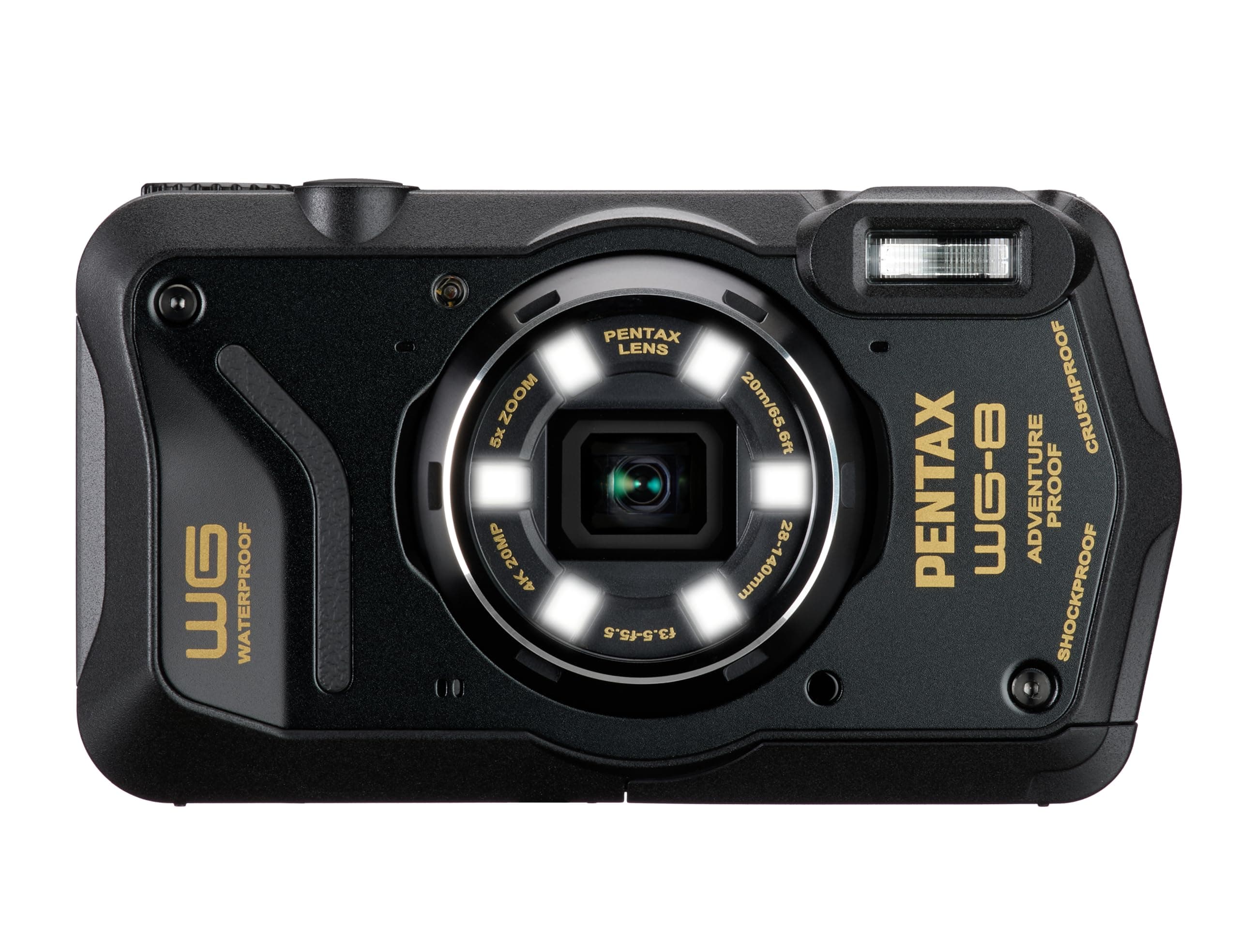 PENTAX Compact étanche WG-8 Noir Schwarz Angebot bei HelloDeals