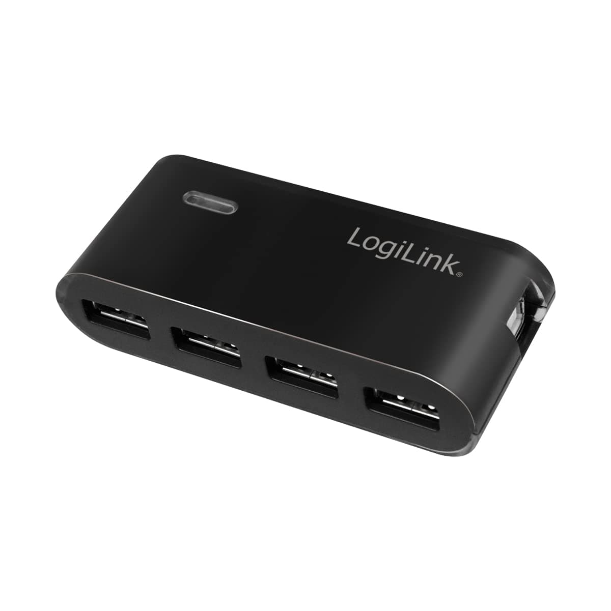 Logilink UA0085 4-Port Hub USB 2 mit Netzteil,schwarz Single Angebot bei HelloDeals