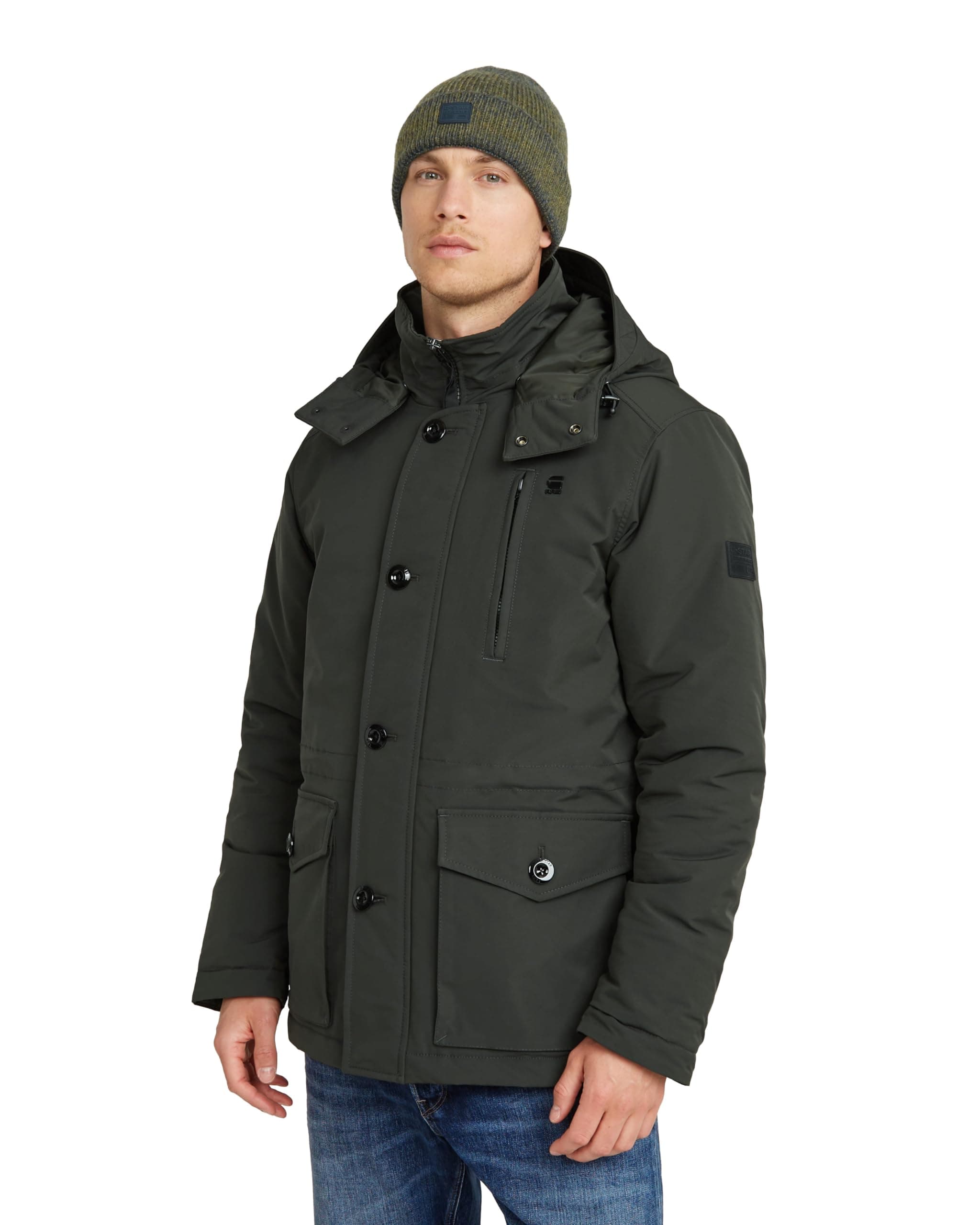 G-STAR RAW Jacke Vodan Padded HDD XL Grau (asfalt D26403-D908-995) Angebot bei HelloDeals