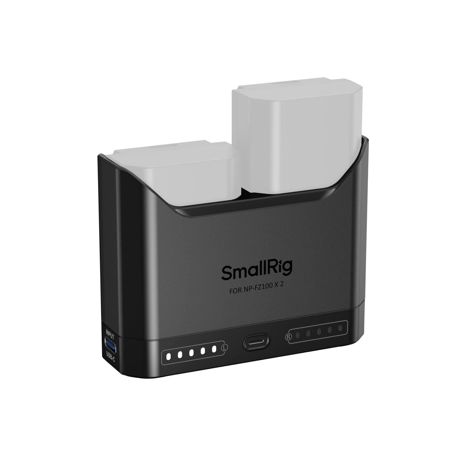 SMALLRIG Akkuladegerät für Sony NP-FZ100 mit 22,5W USB-C- Fast-Charge | 2H-Doppel-Ladegerät, Vollständig für Sony Alpha A7III A7IV A6700 FX3 FX30 A9 A7C A7CII A7RIII ZV-E1 ZV-E10II- 5489 Angebot bei HelloDeals