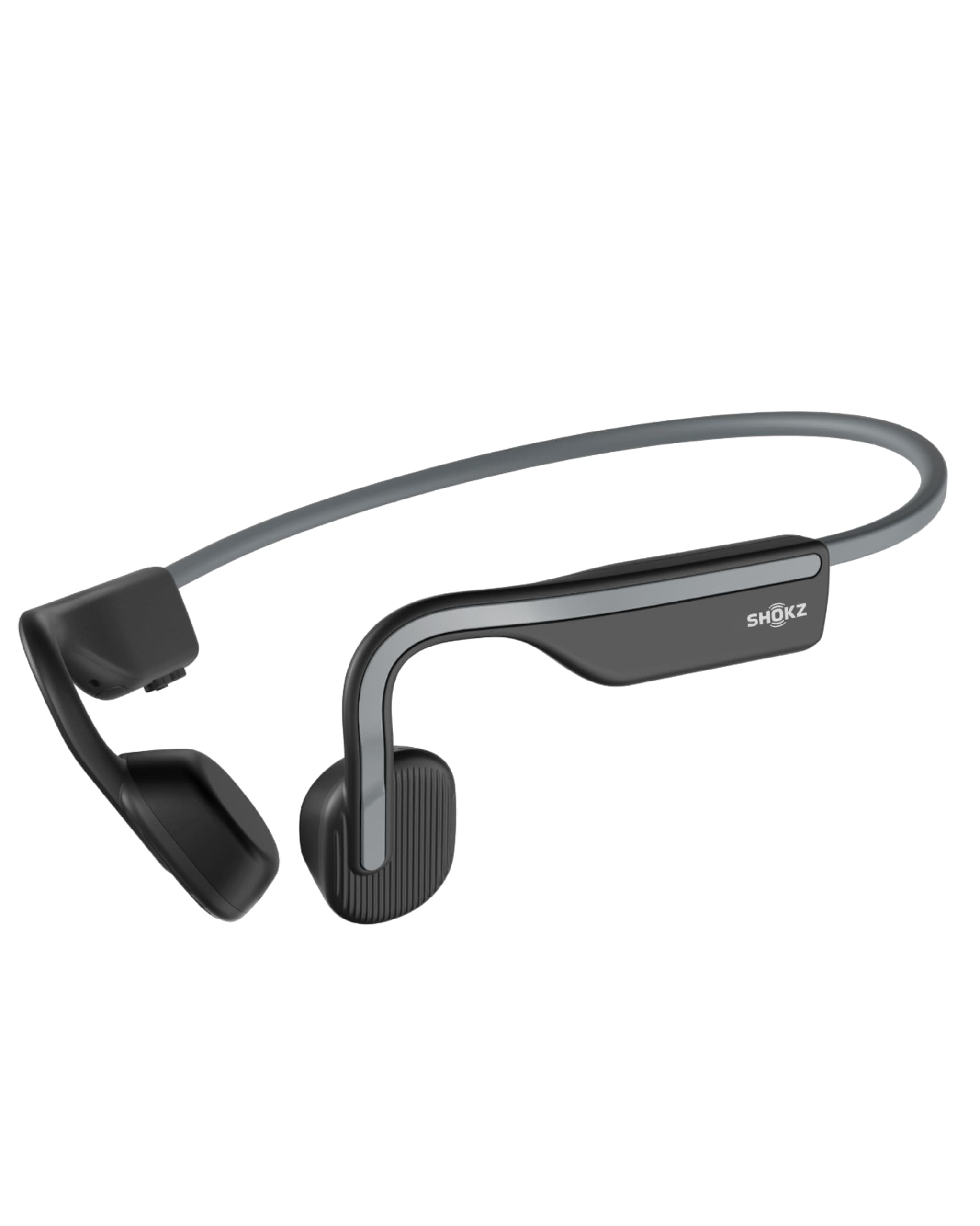 SHOKZ OpenMove Knochenleitungs-Kopfhörer, Open-Ear Wireless Bluetooth 5.1 Kopfhörer mit klarem Sound, 6 Stunden Akkulaufzeit, leicht 29g, schweißfest IP55, Umgebung hören, für Lauf-Workouts, Grau Slate Grey Angebot bei HelloDeals