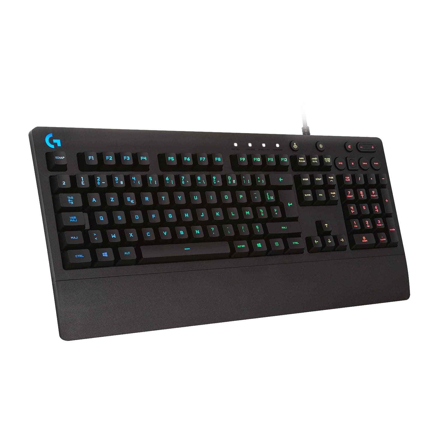 Logitech G213 Prodigy RGB Gaming Tastatur, Belgisches AZERTY-Layout - Schwarz Angebot bei HelloDeals