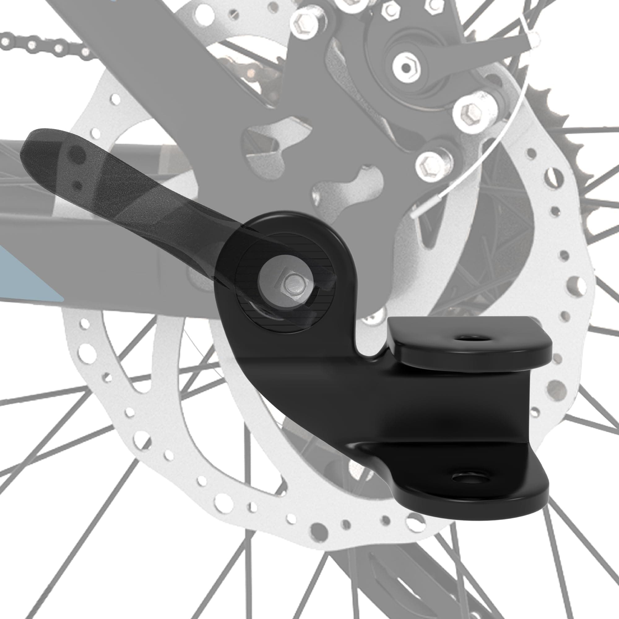 Fahrradanhänger Kupplung, Fahrradanhängeradapter, Kupplung Anhänger Adapter Hundeanhänger für Fahrrad, Kinderwagen und E-Bikes Schwarz-1 Stück Angebot bei HelloDeals