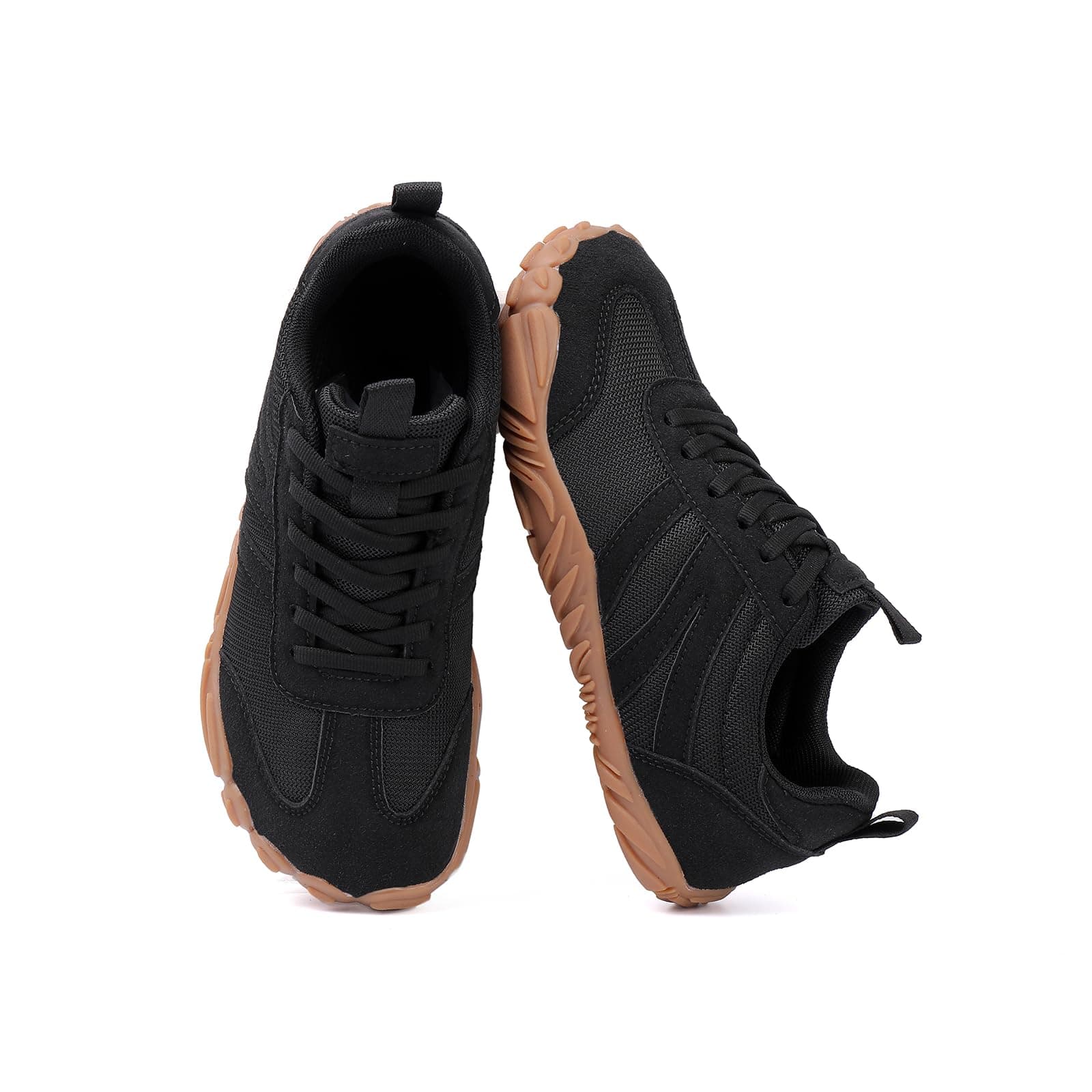AONETIGER Barfußschuhe Damen Herren Breite Zehenbox | Flexible Rutschfeste Zero Drop Sohle | Leicht Bequem Minimalistische Barfuß Sneaker | ideal für Wandern Trail Fitness Yoga 43 EU 8899 Schwarz Angebot bei HelloDeals