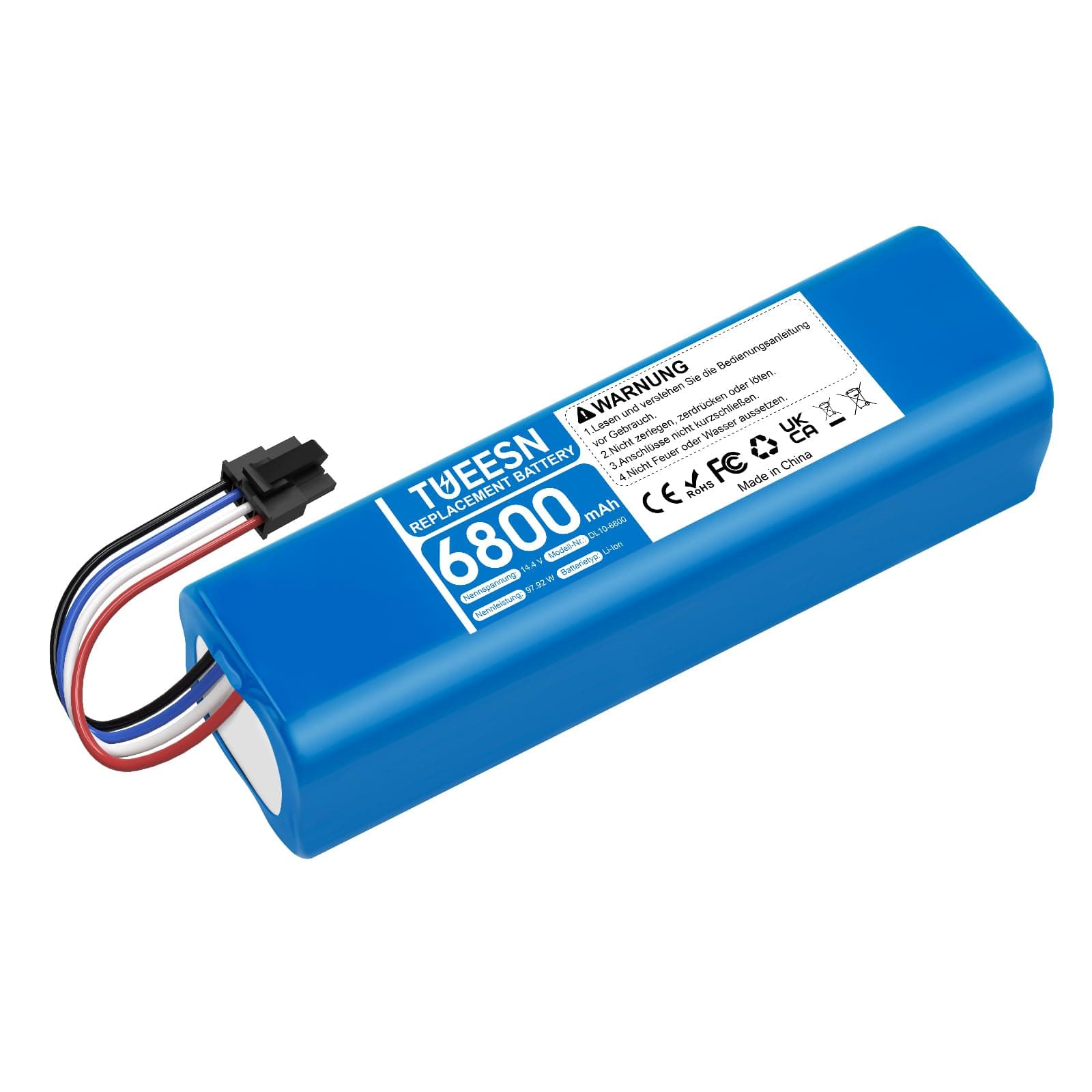 14,4V 6800mah Ersatzakku für Dreame L10s Ultra,D9 Pro D9 Max,D10/D10 Plus/D10s/L10/ L10s/Z10 Pro Angebot bei HelloDeals