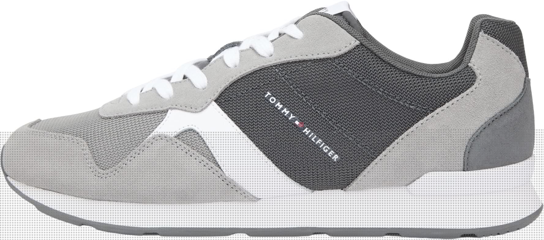 Tommy Hilfiger Adaptive Herren Runner Icon Mix Fm0fm05679Low Top 45 EU Grey Universal Grey Angebot bei HelloDeals